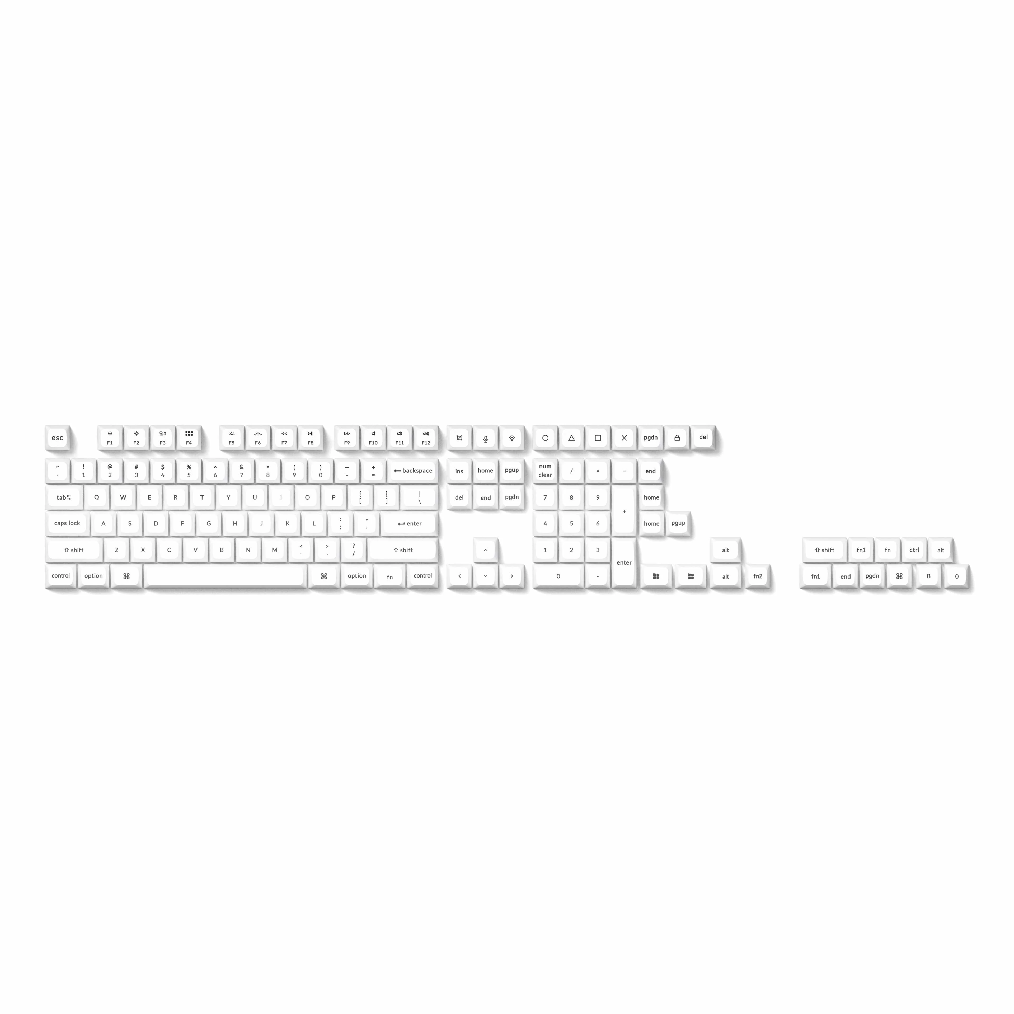 Double Shot KSA PBT Keycap Full Keycap Set - Image 2