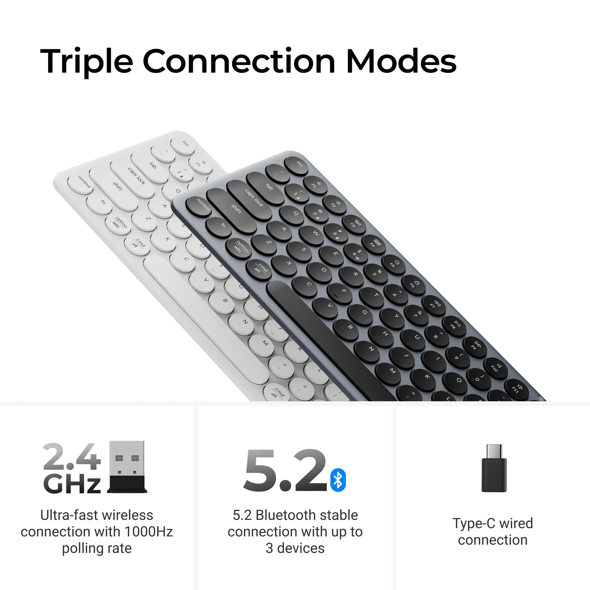 Keychron B3 Pro Ultra-Slim Wireless Keyboard - Image 4