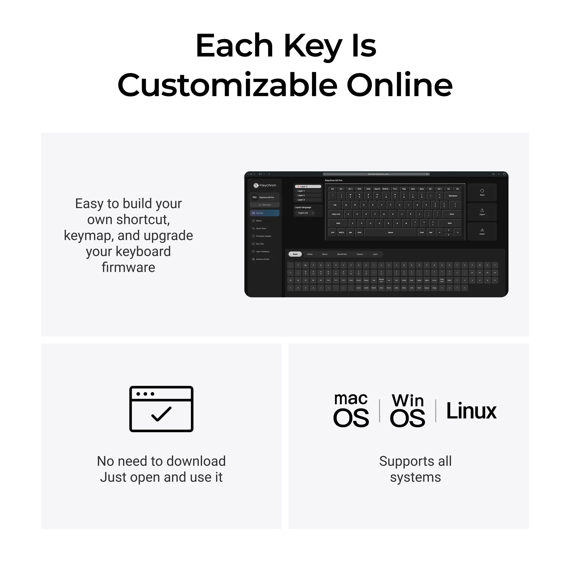Keychron B3 Pro Ultra-Slim Wireless Keyboard - Image 6