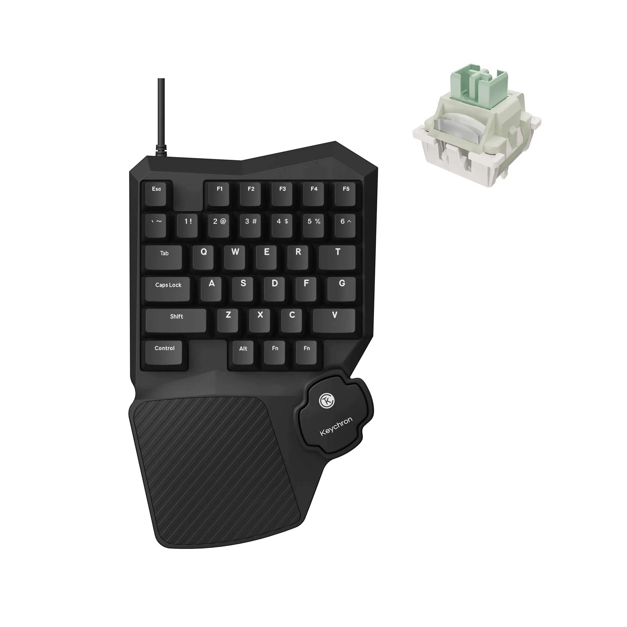 Keychron C0 HE One Handed Magnetic Switch Gaming Keyboard - Image 7