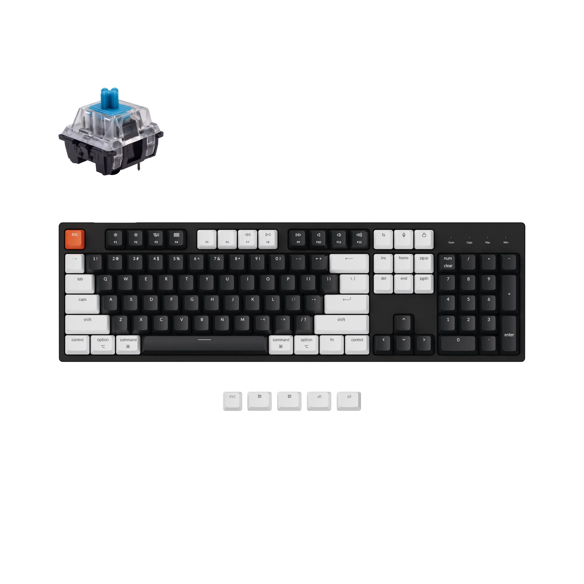 Keychron C2 Wired Mechanical Keyboard - Image 8