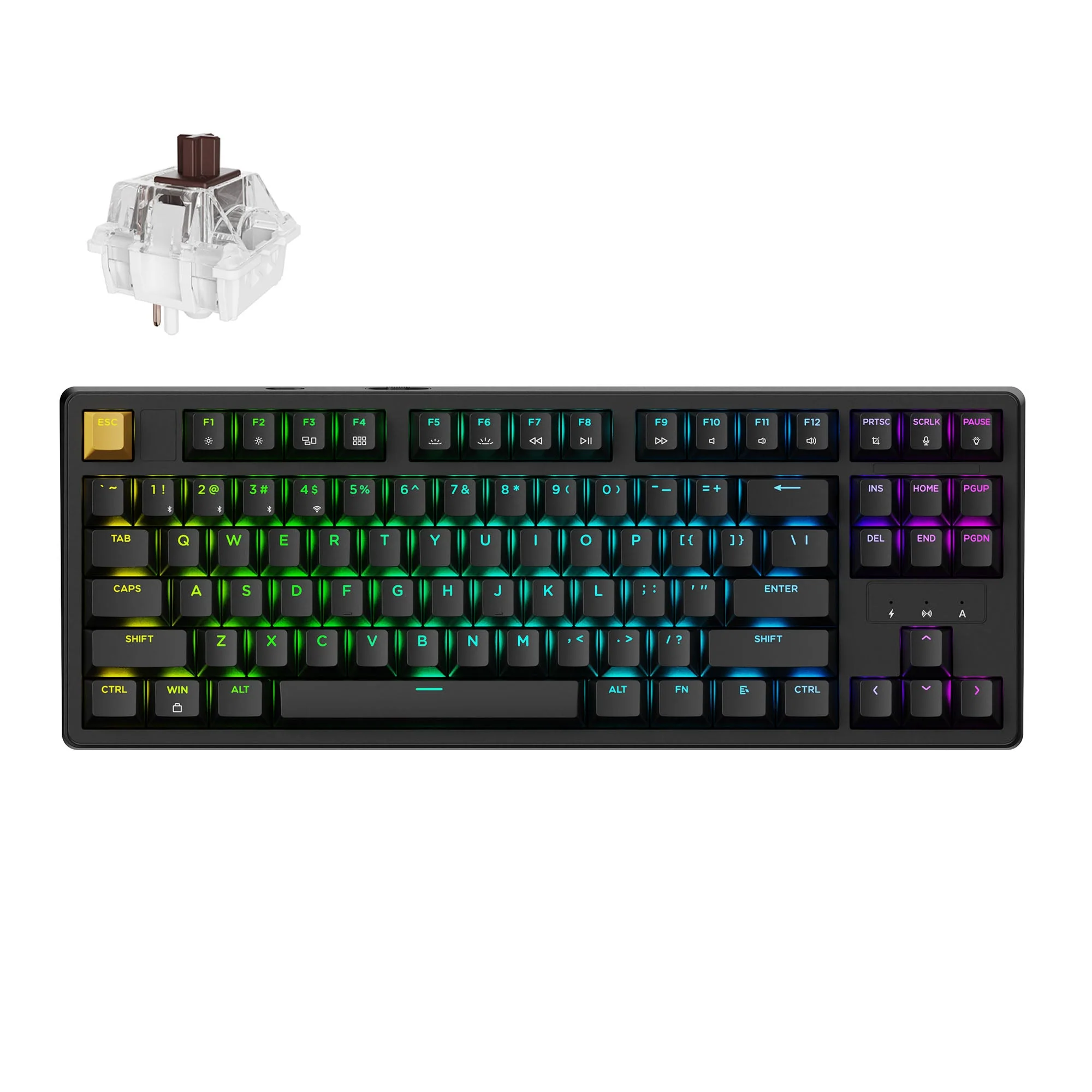 Keychron - J4 QMK Wireless Mechanical Keyboard - Image 2