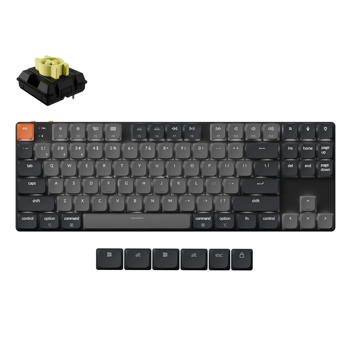Keychron K1 QMK Wireless Mechanical Keyboard (Version 6) - Image 3
