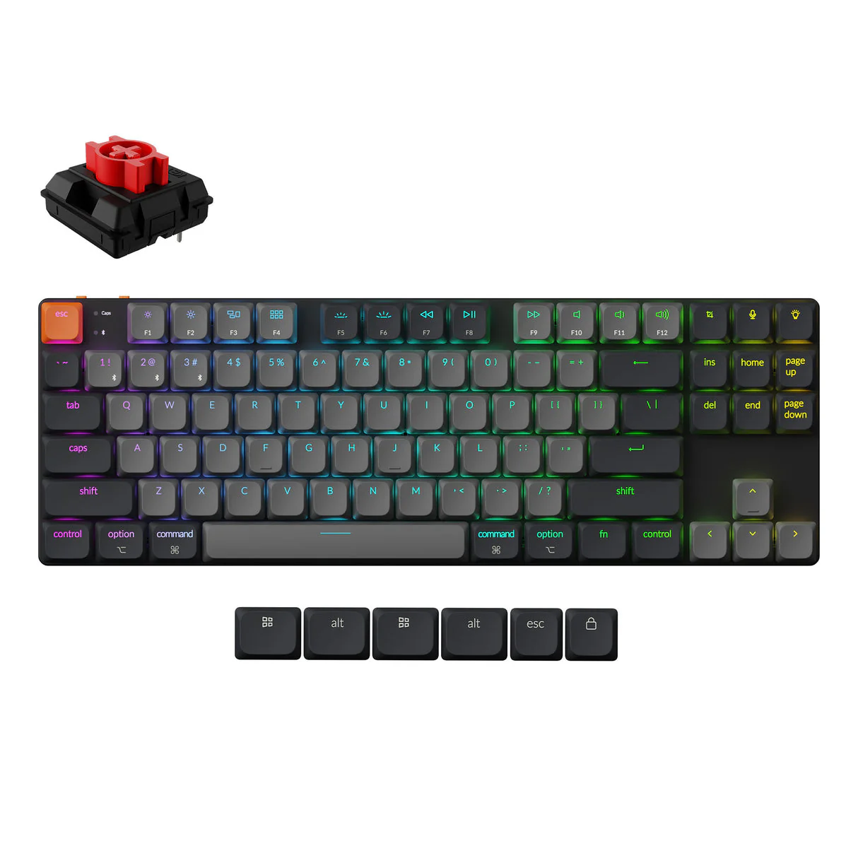 Keychron K1 QMK Wireless Mechanical Keyboard (Version 6) - Image 4