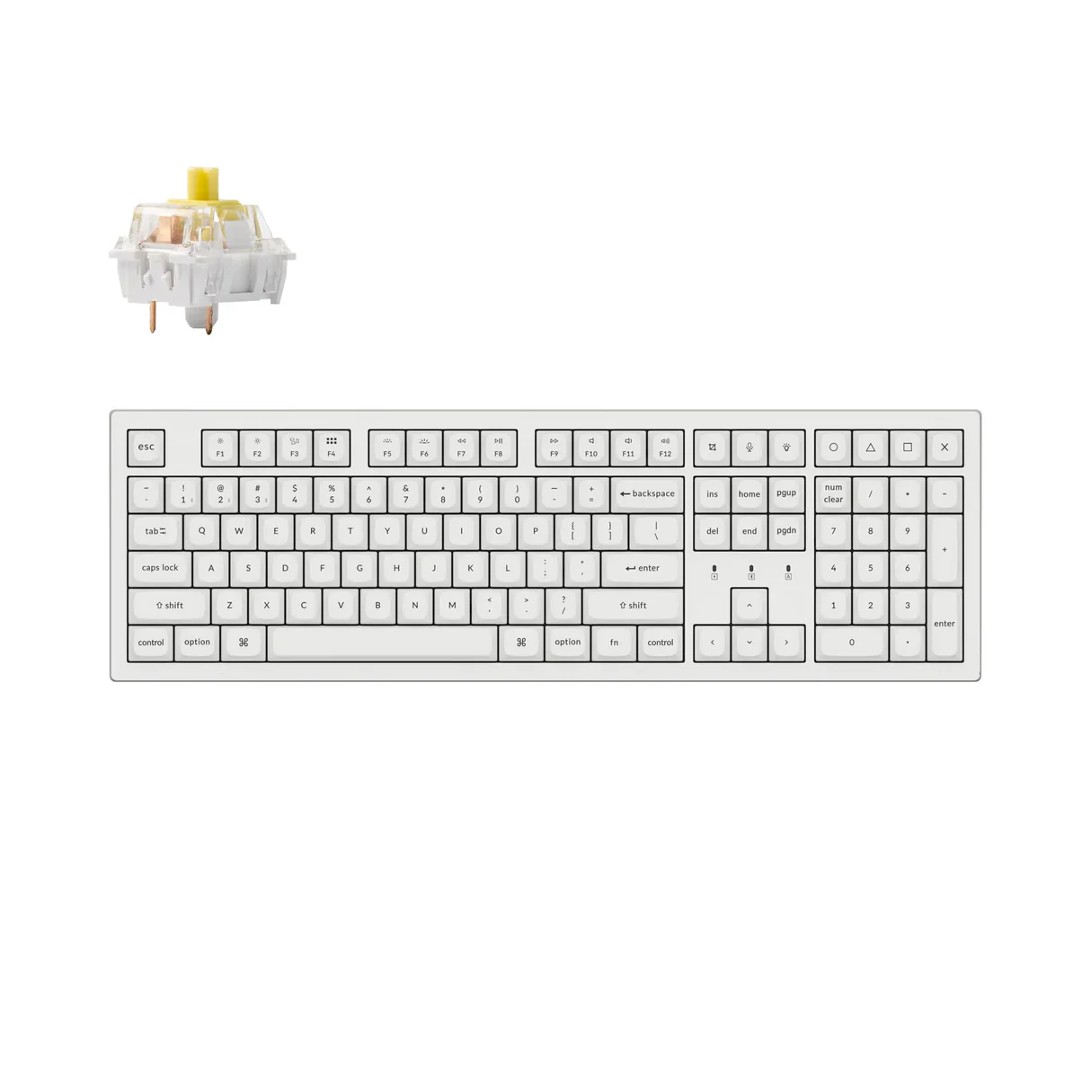 Keychron K10 Pro QMK/VIA Wireless Mechanical Keyboard - Image 16