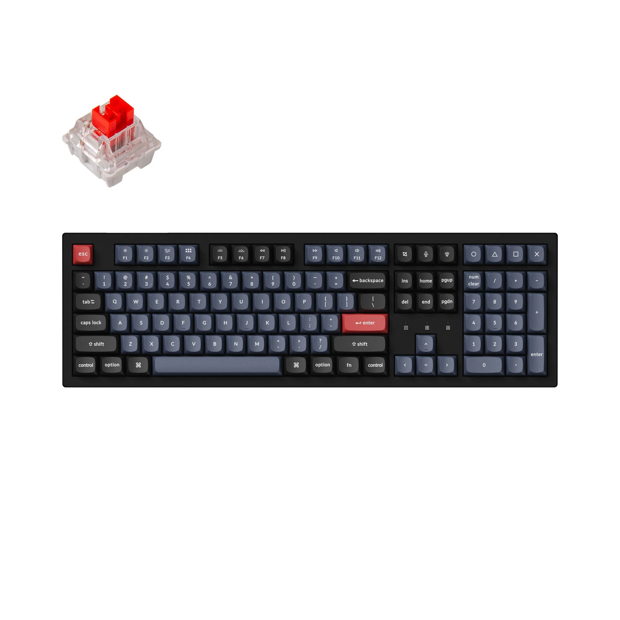 Keychron K10 Pro QMK/VIA Wireless Mechanical Keyboard - Image 3