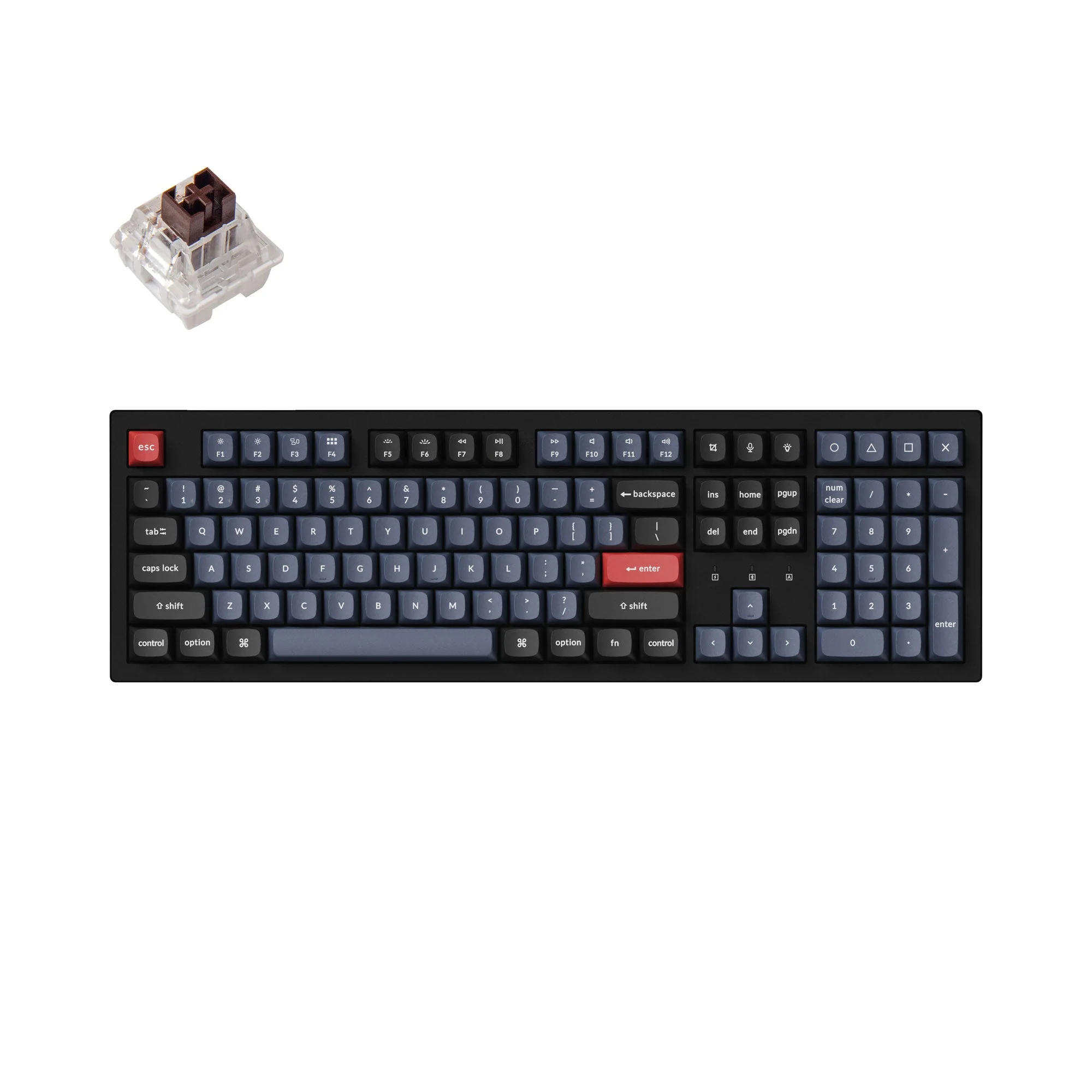 Keychron K10 Pro QMK/VIA Wireless Mechanical Keyboard - Image 4