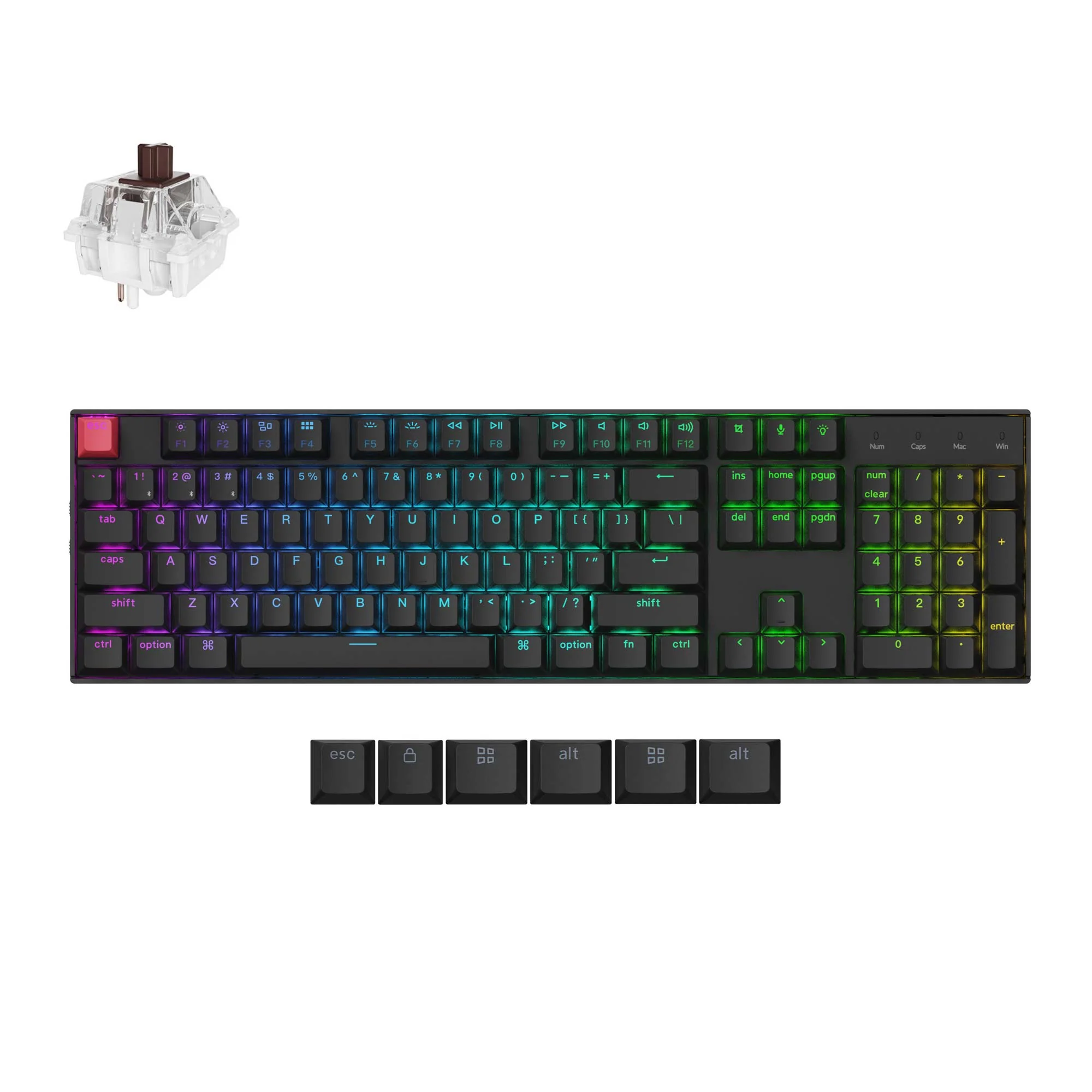 Keychron K10 QMK Wireless Mechanical Keyboard (Version 2) - Image 5