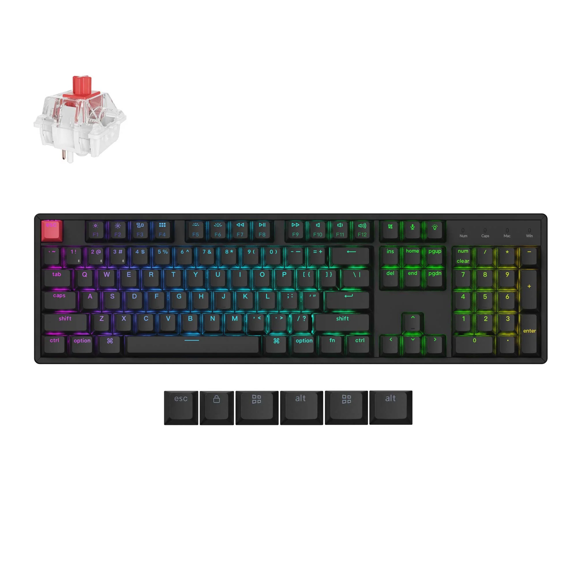 Keychron K10 QMK Wireless Mechanical Keyboard (Version 2) - Image 7