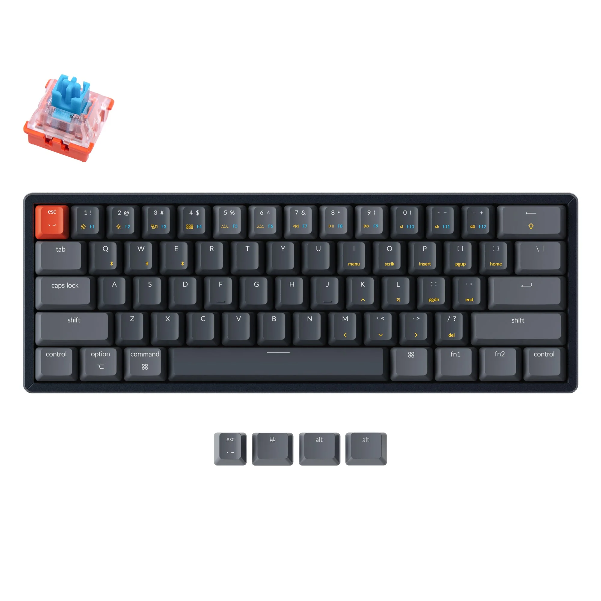 Keychron K12 Wireless Mechanical Keyboard - Image 13