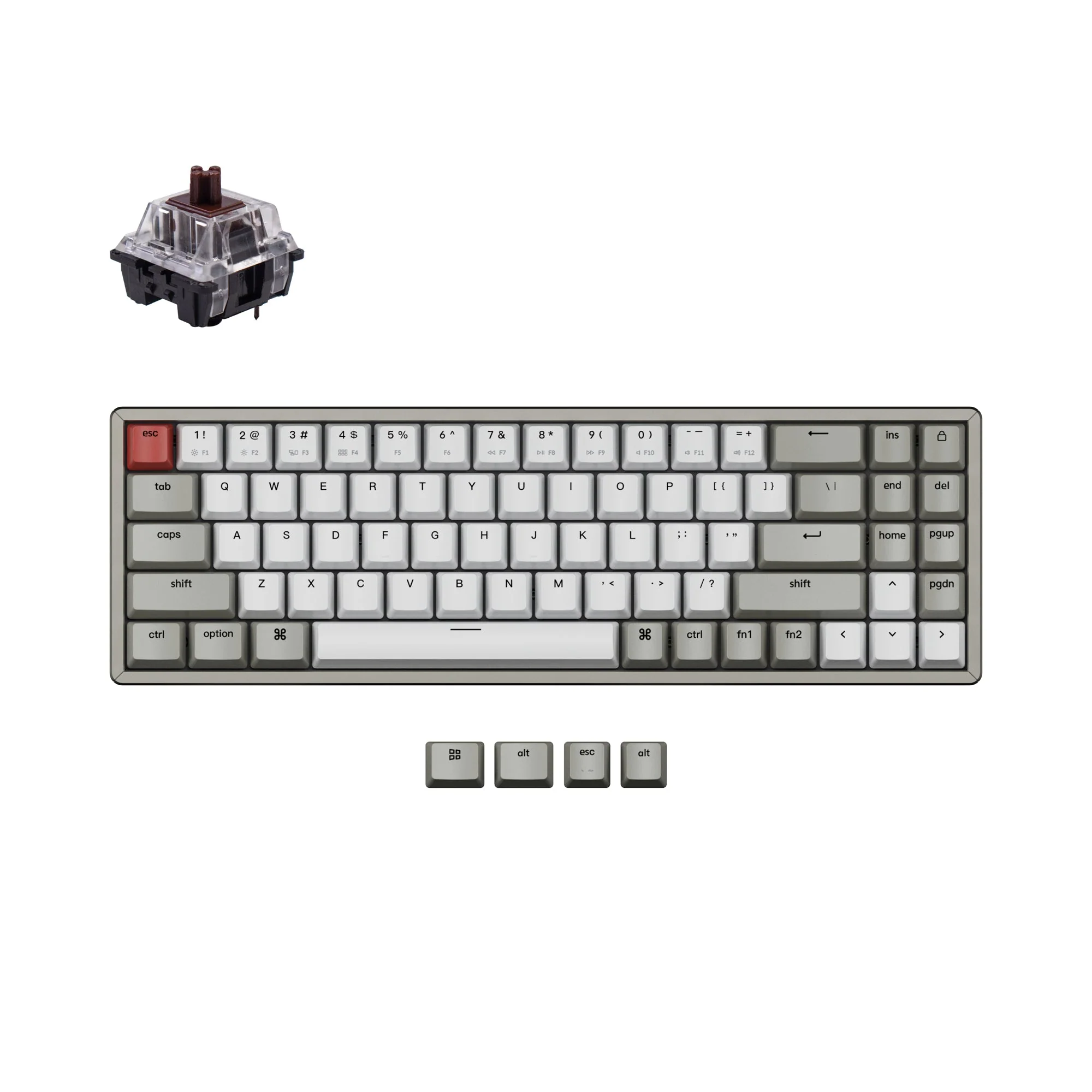 Keychron K14 Wireless Mechanical Keyboard - Image 8