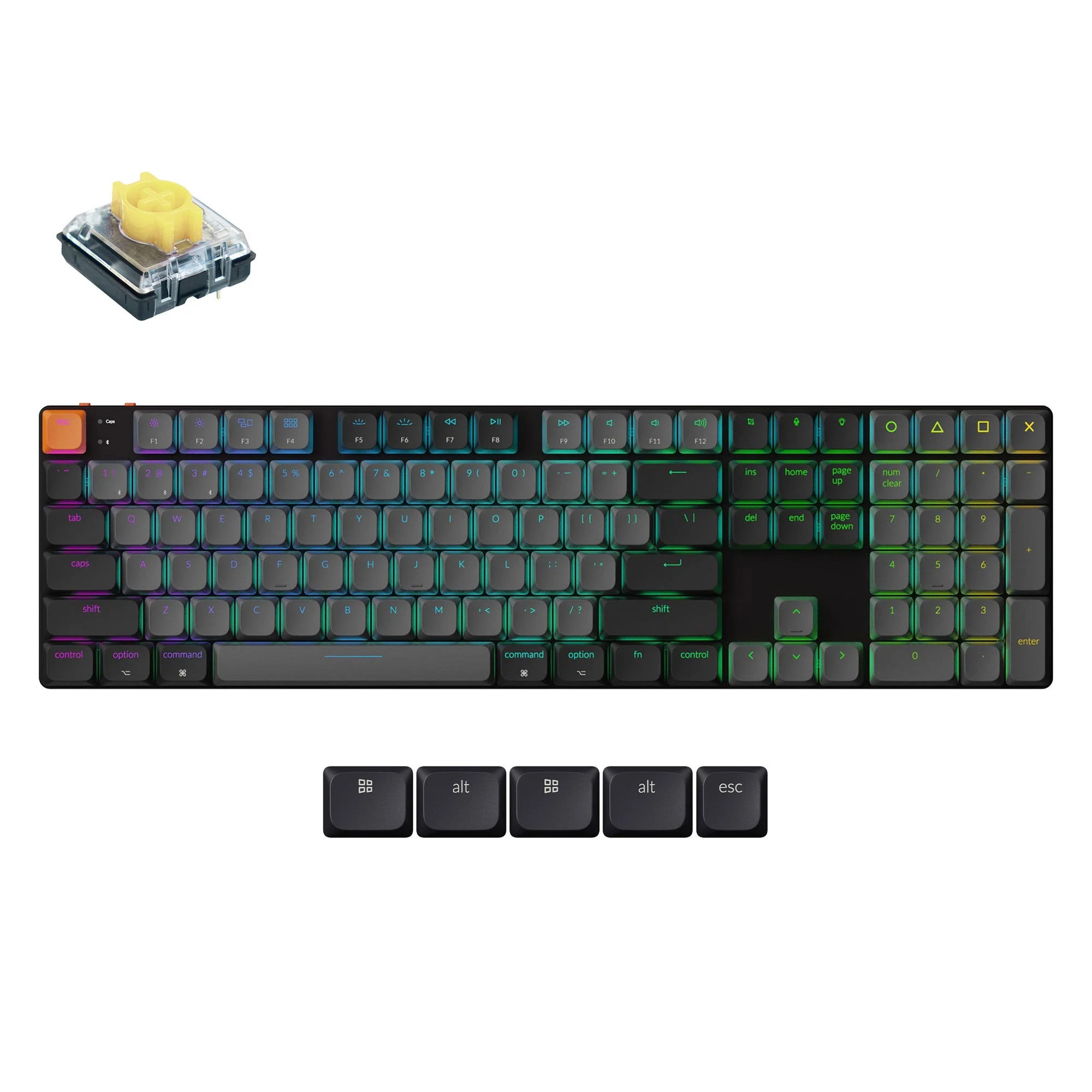 Keychron K5 QMK Wireless Mechanical Keyboard (Version 2) - Image 3