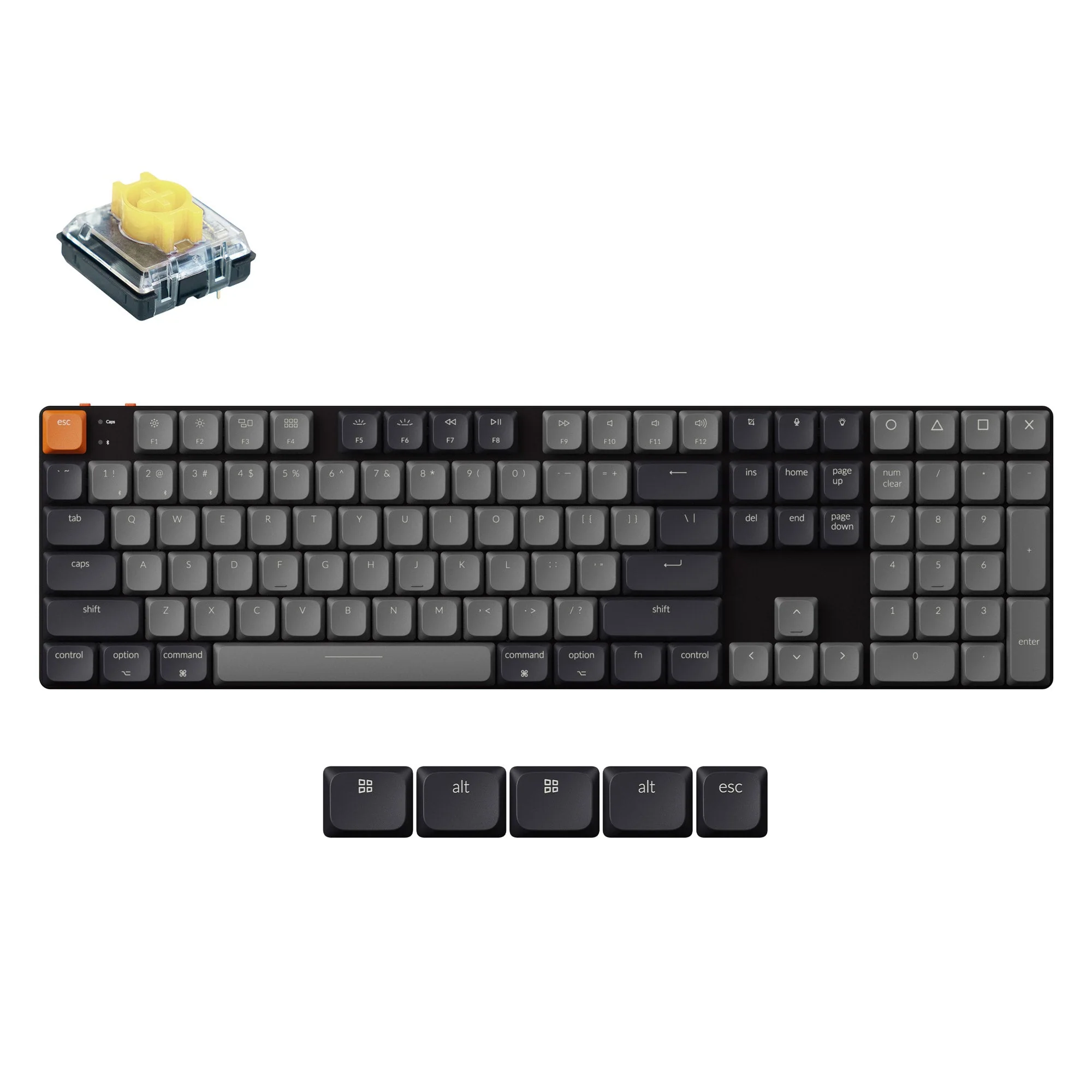 Keychron K5 QMK Wireless Mechanical Keyboard (Version 2) - Image 4