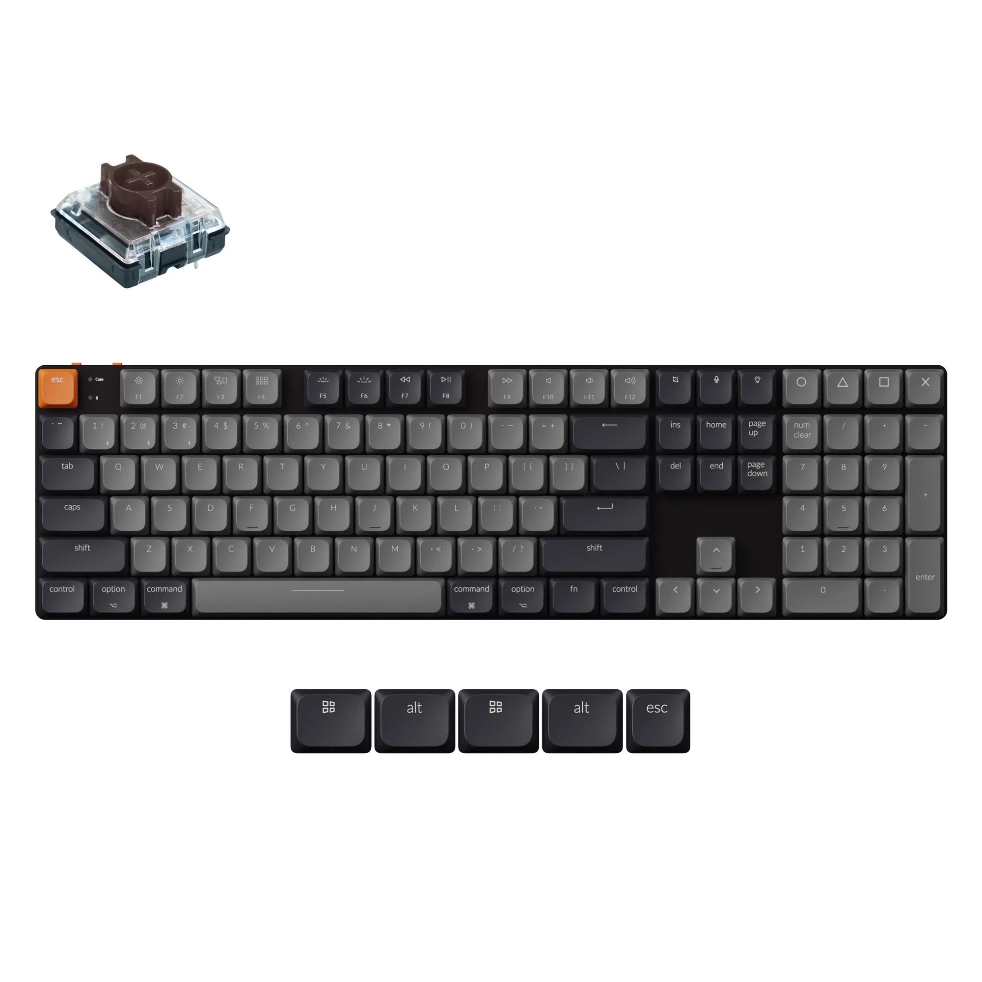 Keychron K5 QMK Wireless Mechanical Keyboard (Version 2) - Image 5