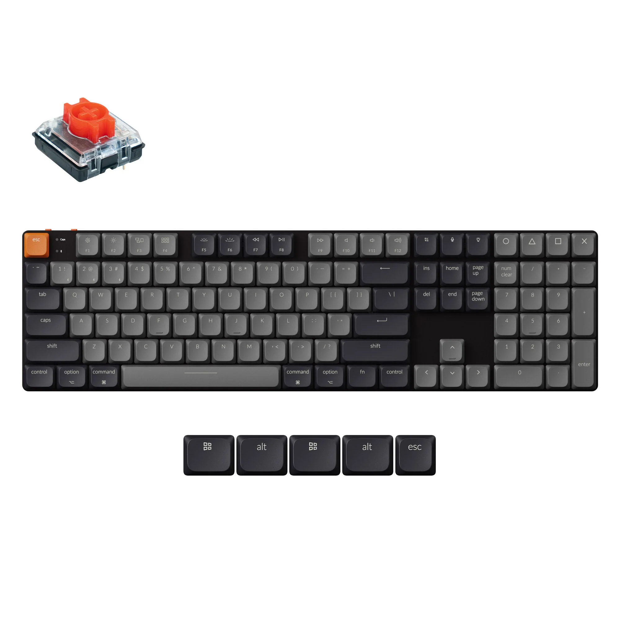 Keychron K5 QMK Wireless Mechanical Keyboard (Version 2) - Image 6
