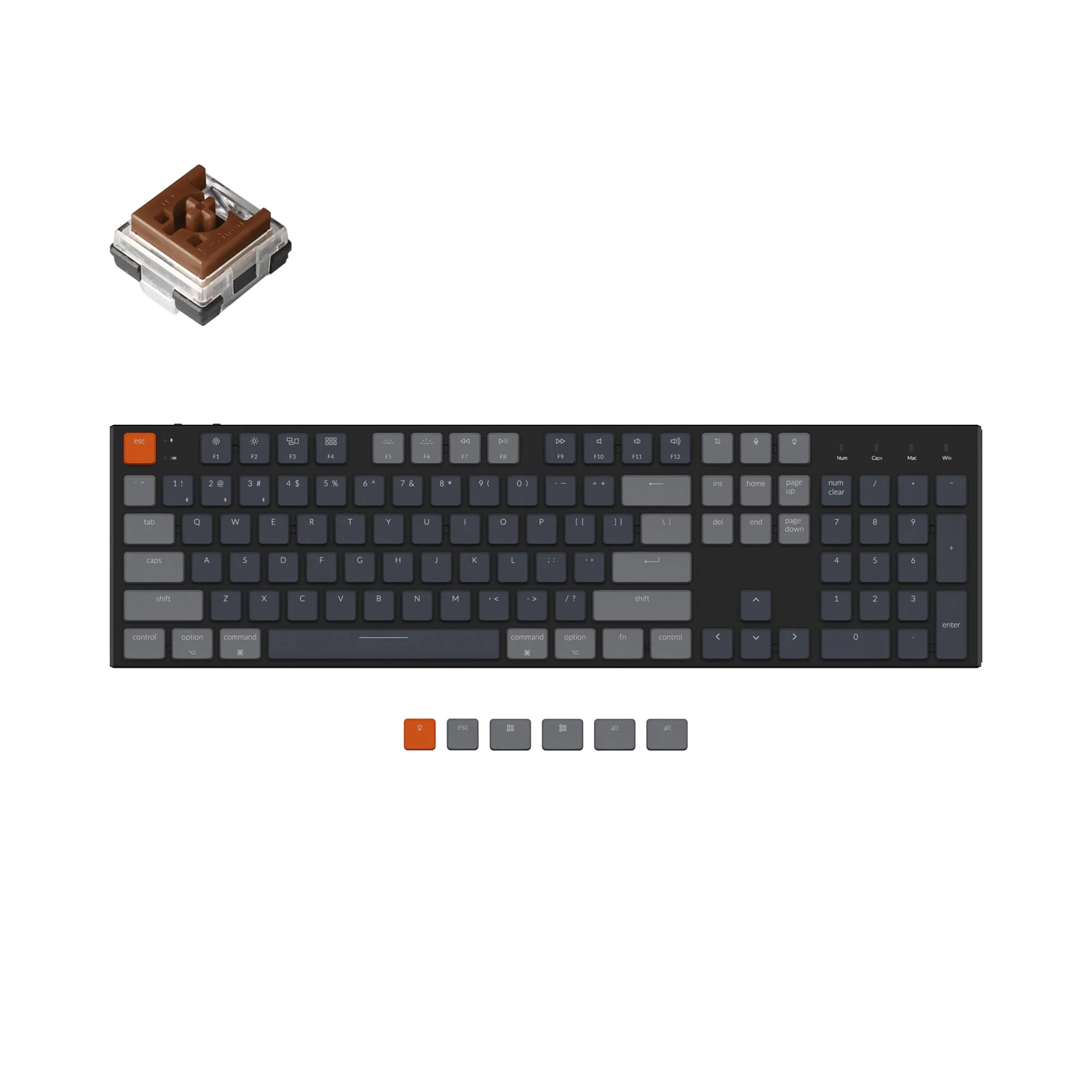 Keychron K5 Ultra-Slim Wireless Mechanical Keyboard - Image 14