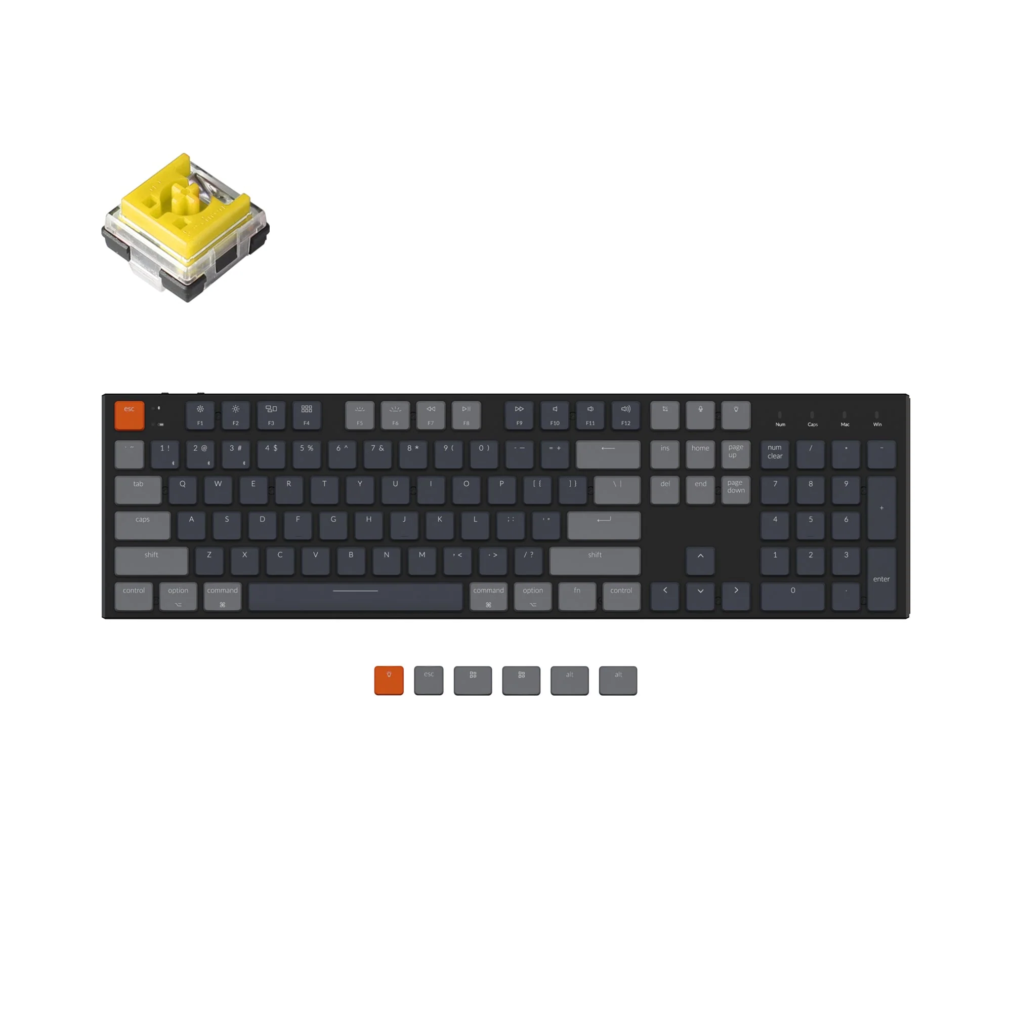 Keychron K5 Ultra-Slim Wireless Mechanical Keyboard - Image 15