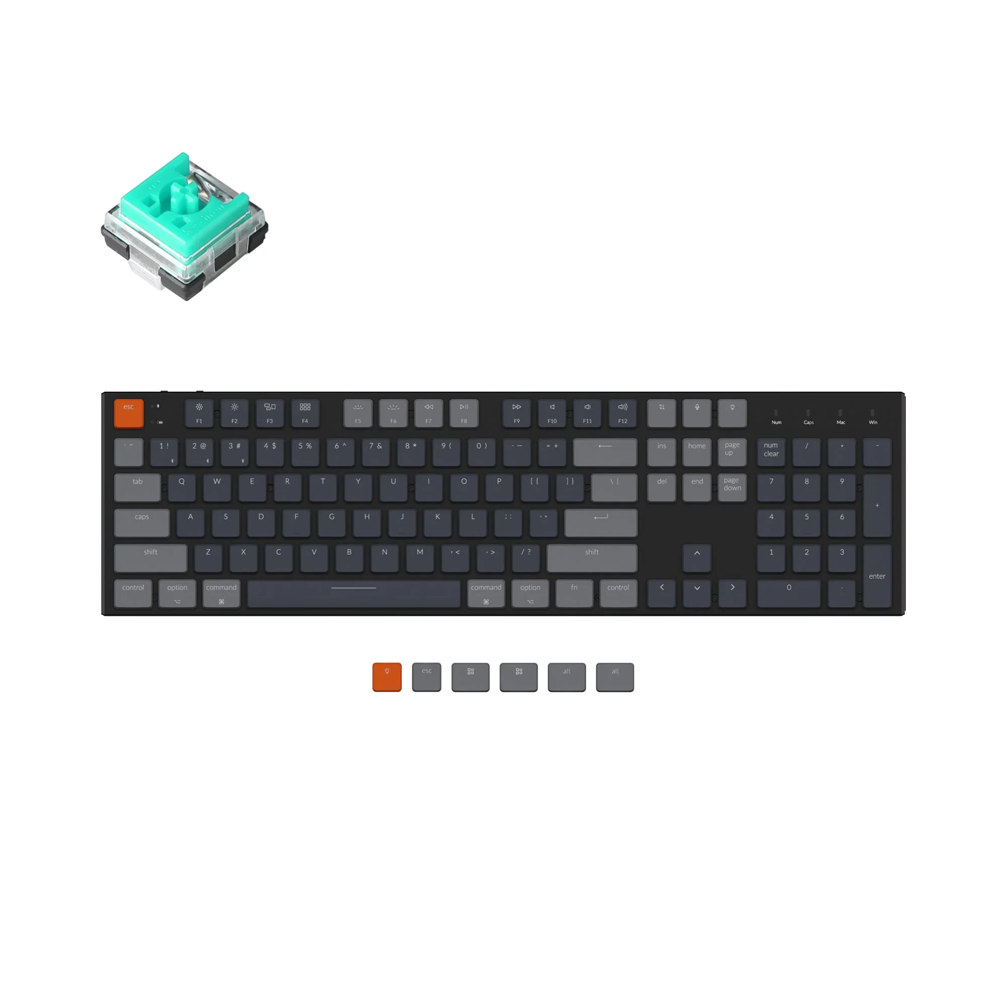 Keychron K5 Ultra-Slim Wireless Mechanical Keyboard - Image 16