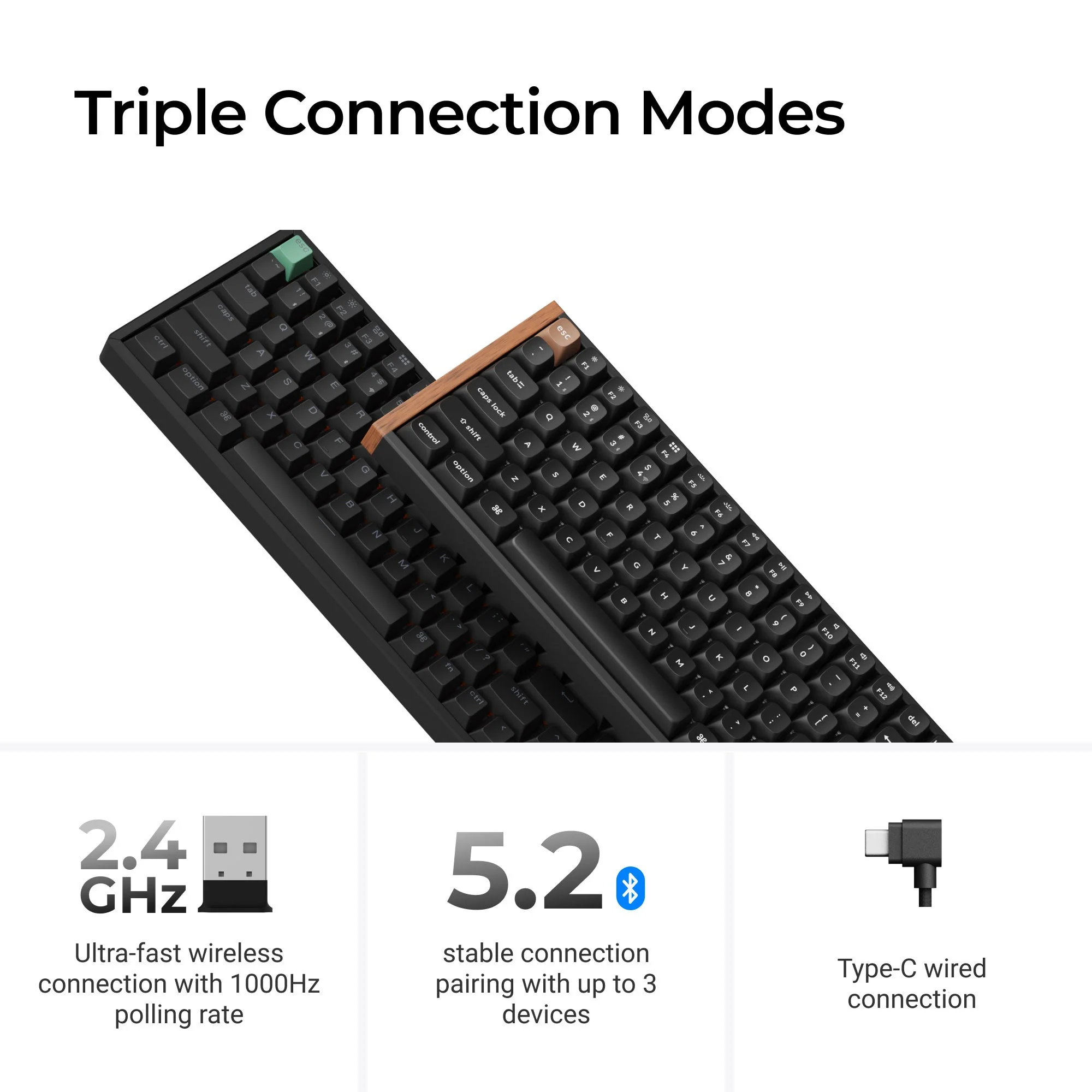 Keychron K6 HE Wireless Magnetic Switch Keyboard - Image 4