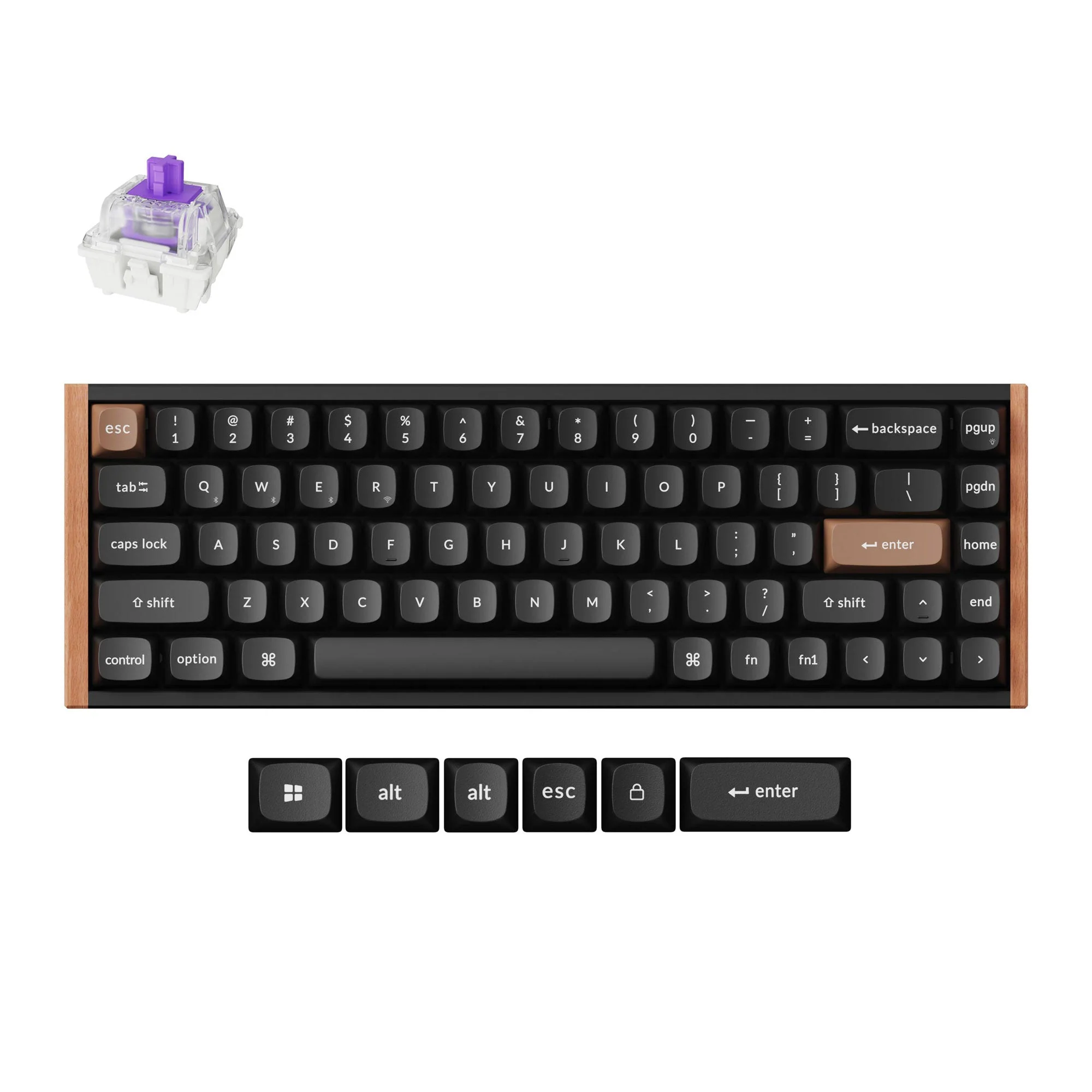Keychron K6 HE Wireless Magnetic Switch Keyboard - Image 7