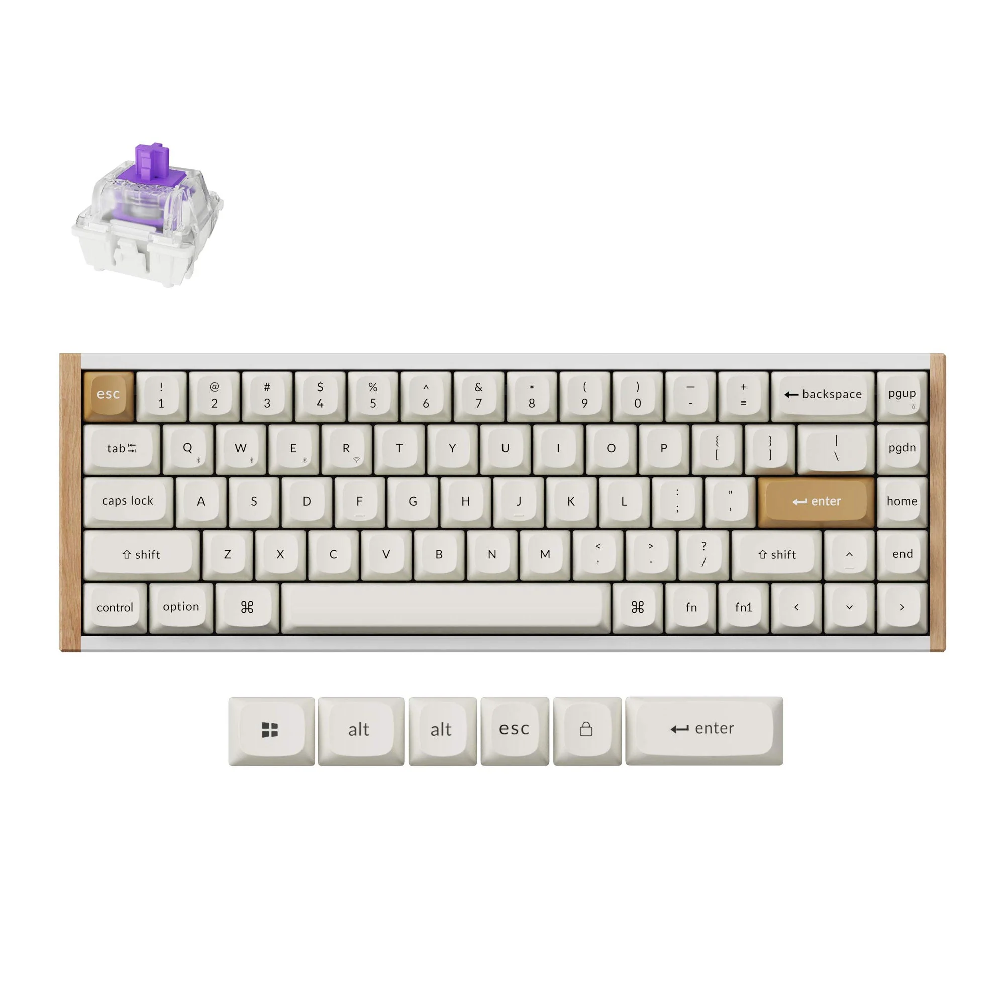 Keychron K6 HE Wireless Magnetic Switch Keyboard - Image 8