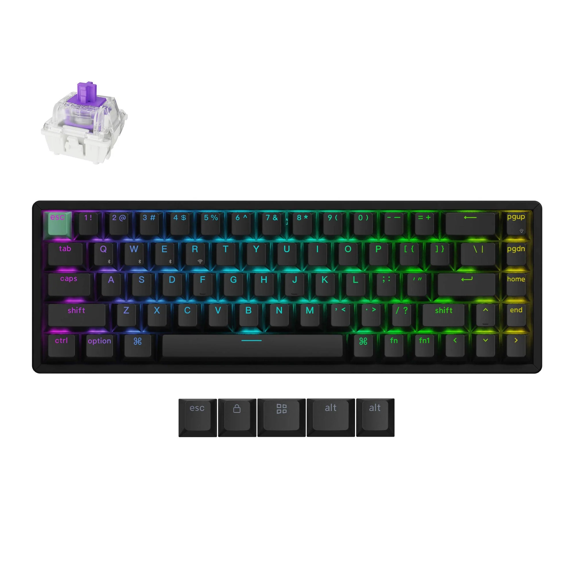 Keychron K6 HE Wireless Magnetic Switch Keyboard - Image 9