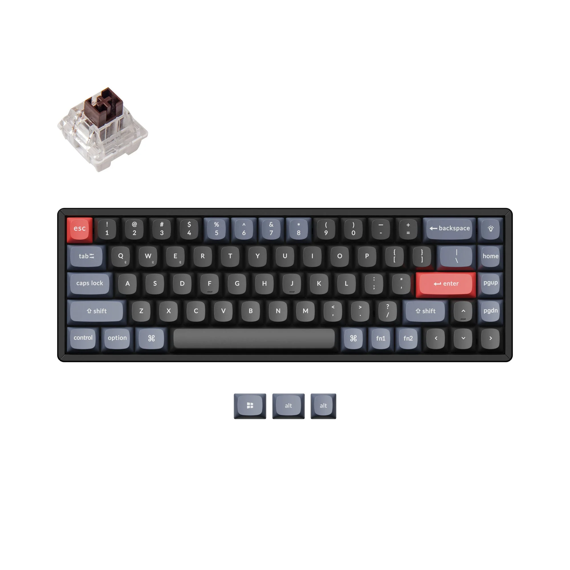Keychron K6 Pro QMK/VIA Wireless Custom Mechanical Keyboard - Image 9