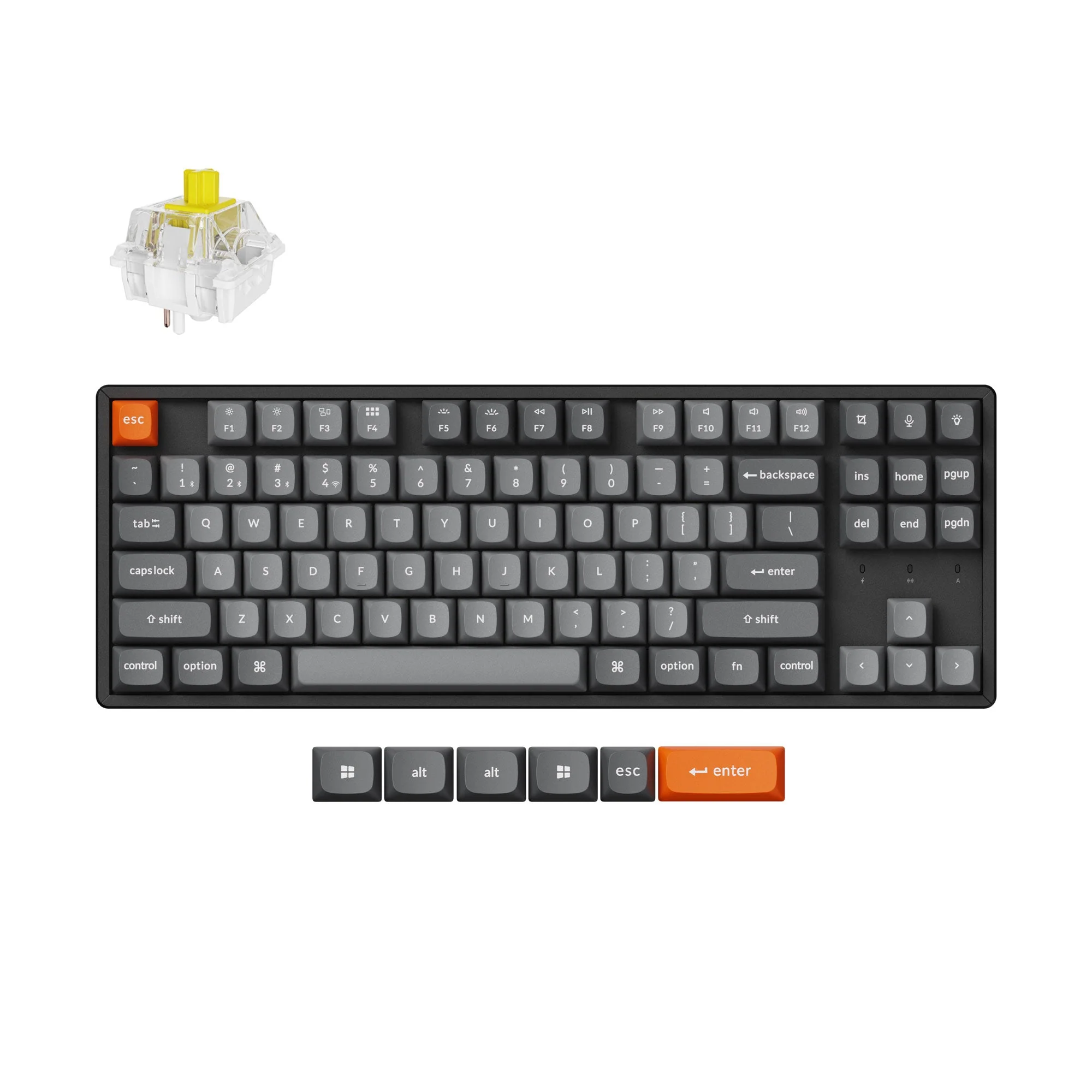 Keychron K8 Max QMK Wireless Mechanical Keyboard - Image 6