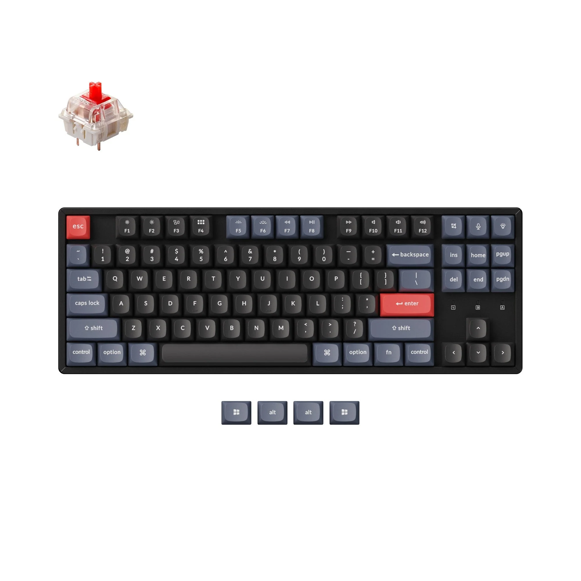 Keychron K8 Pro QMK/VIA Wireless Mechanical Keyboard - Image 7