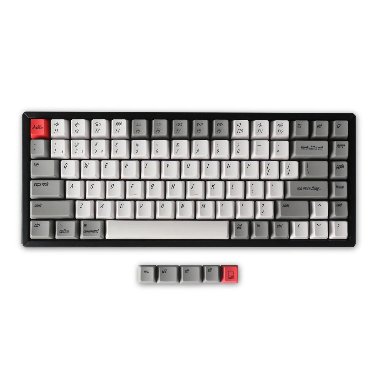 Keychron OEM Profile PBT Retro Keycap Set - Image 6