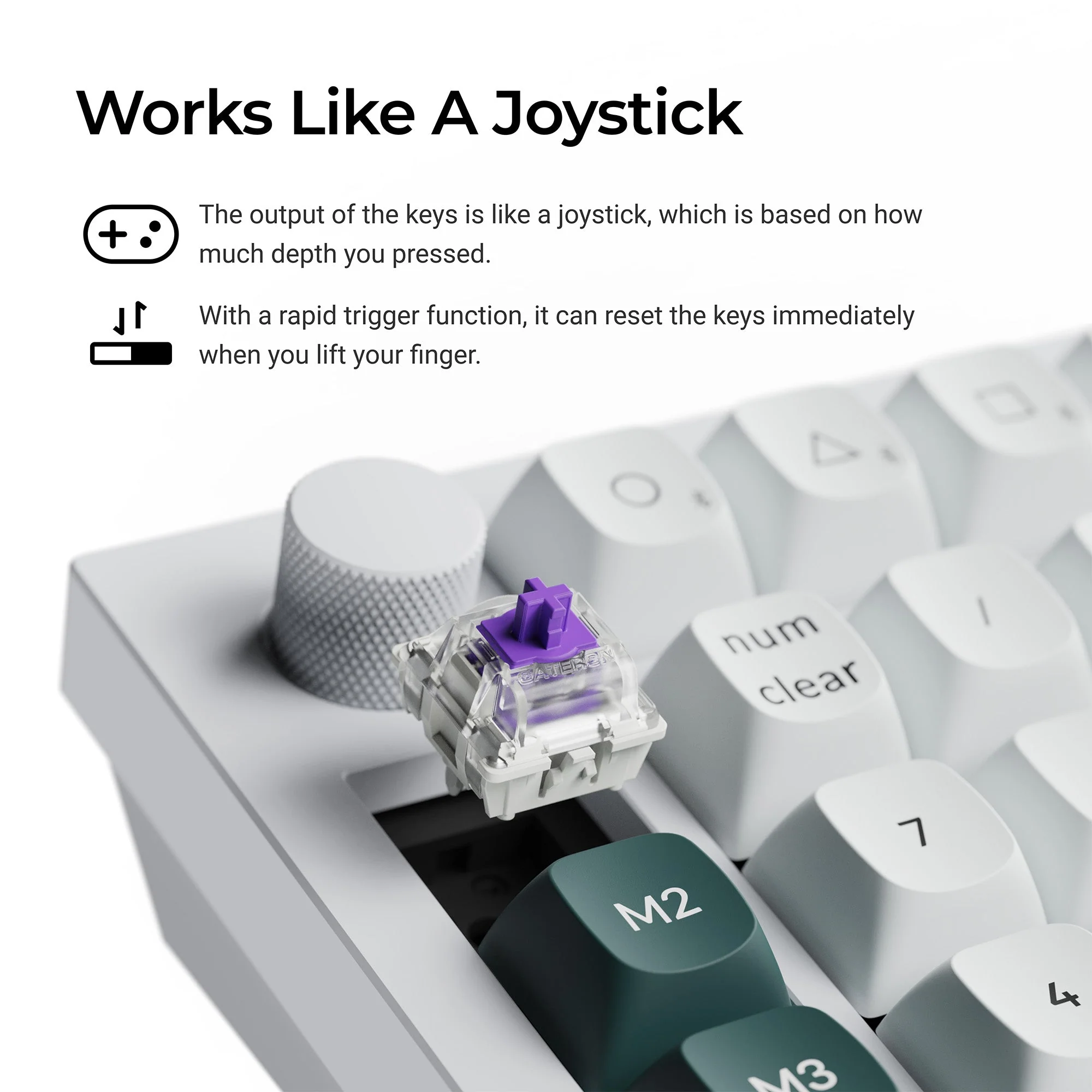 Keychron Q0 HE QMK Wireless Custom Number Pad - Image 3