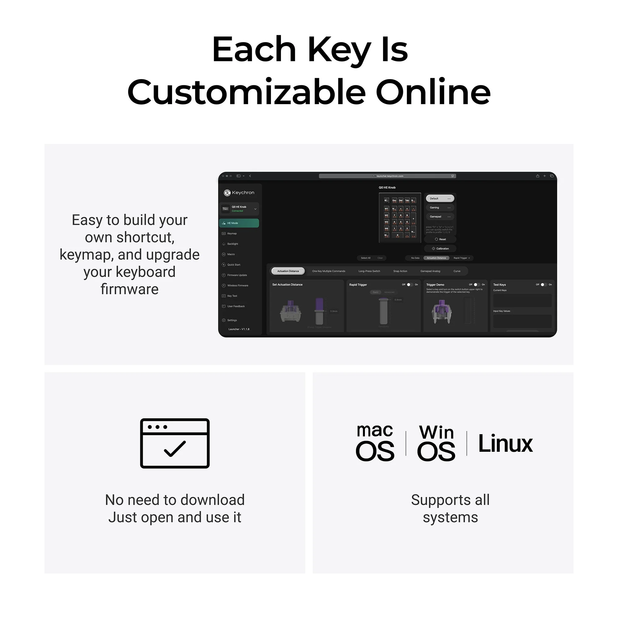 Keychron Q0 HE QMK Wireless Custom Number Pad - Image 6