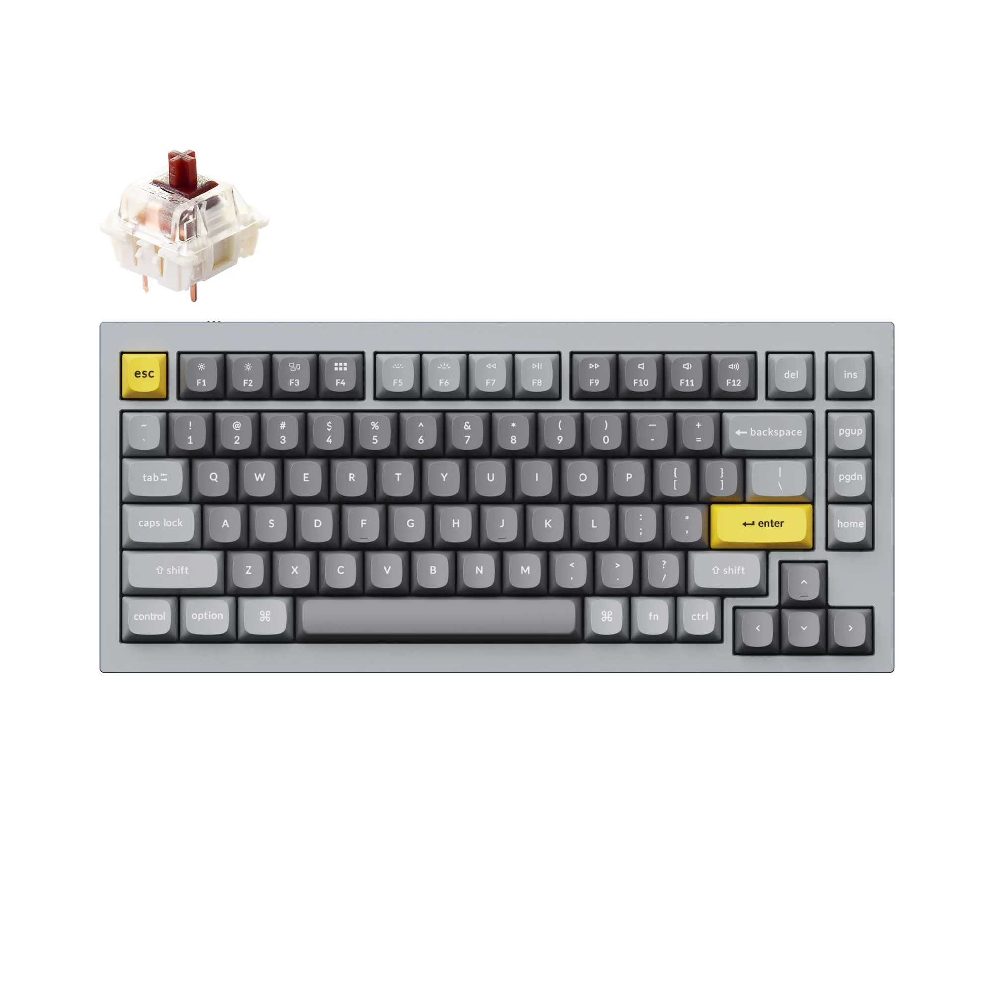 Keychron Q1 QMK Custom Mechanical Keyboard - Version 2 - Image 6