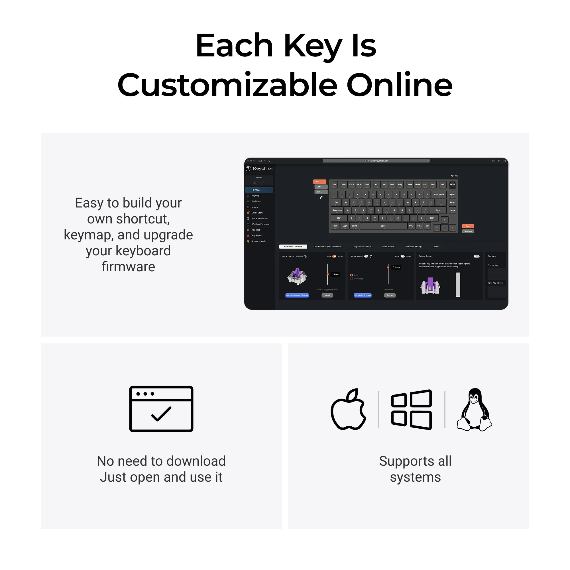 Keychron Q1 HE QMK Wireless Custom Keyboard - Image 6