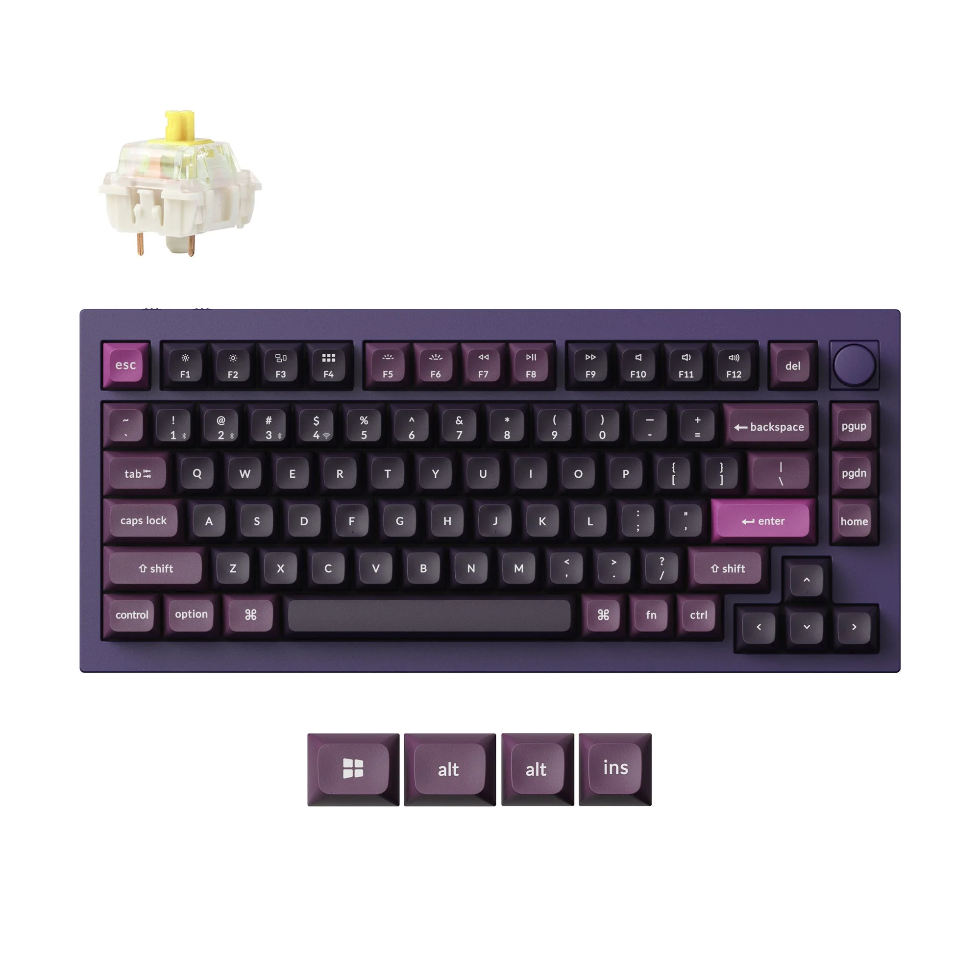 Keychron Q1 Max QMK/VIA Wireless Custom Mechanical Keyboard - Image 21
