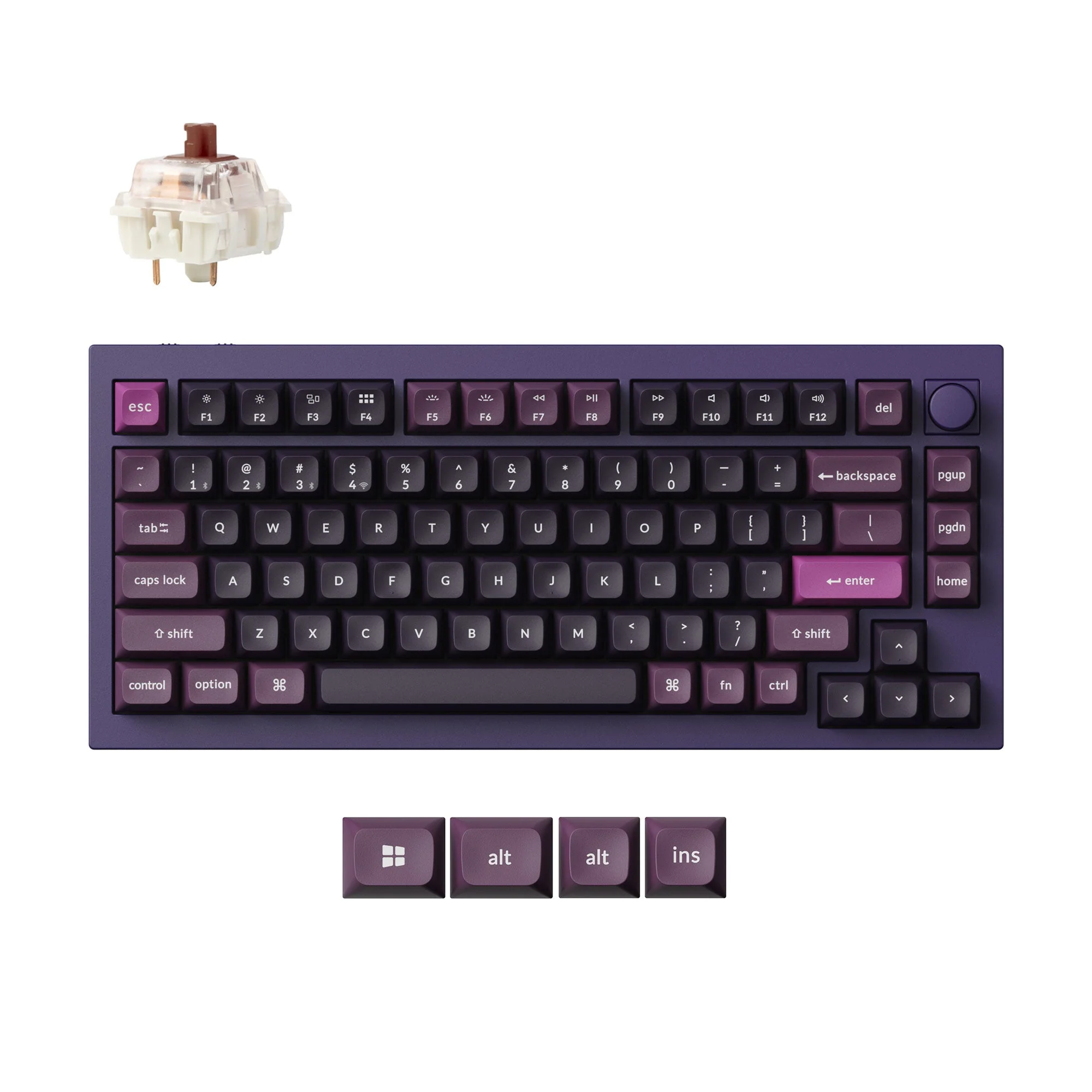 Keychron Q1 Max QMK/VIA Wireless Custom Mechanical Keyboard - Image 22