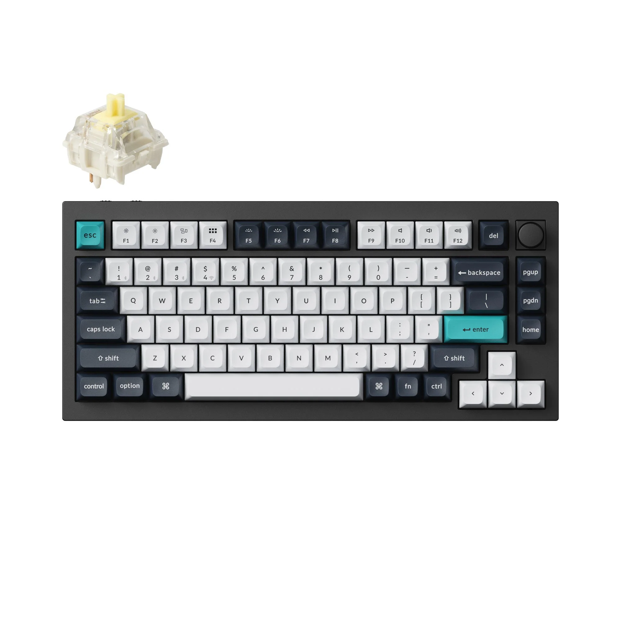 Keychron Q1 Max QMK/VIA Wireless Custom Mechanical Keyboard - Image 3