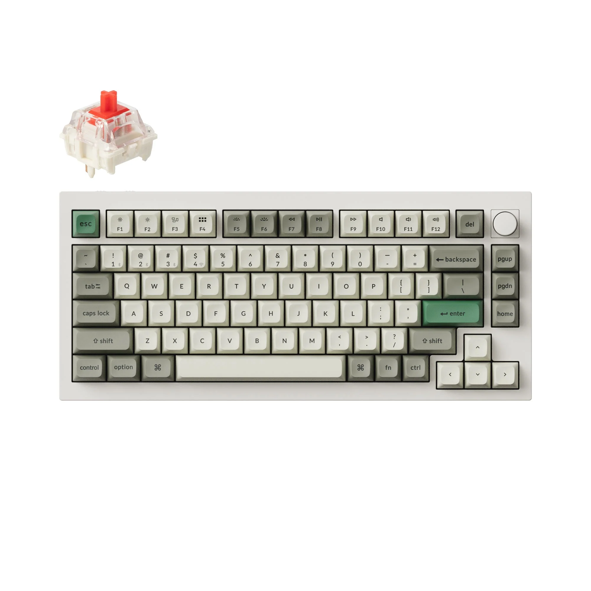 Keychron Q1 Max QMK/VIA Wireless Custom Mechanical Keyboard - Image 4