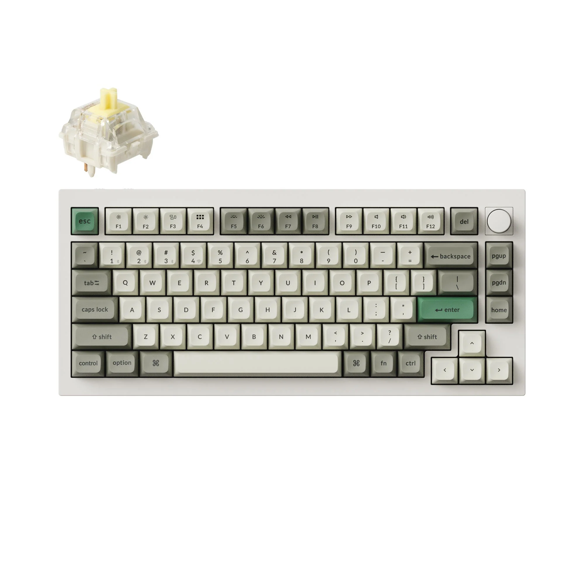 Keychron Q1 Max QMK/VIA Wireless Custom Mechanical Keyboard - Image 6
