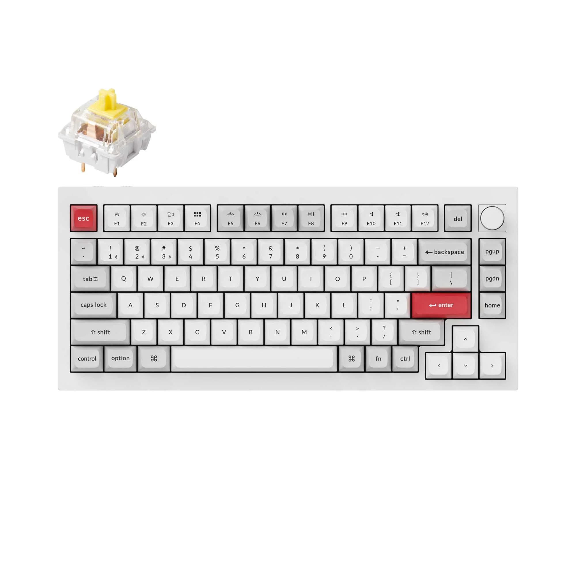 Keychron Q1 Pro QMK/VIA Wireless Custom Mechanical Keyboard - Image 6