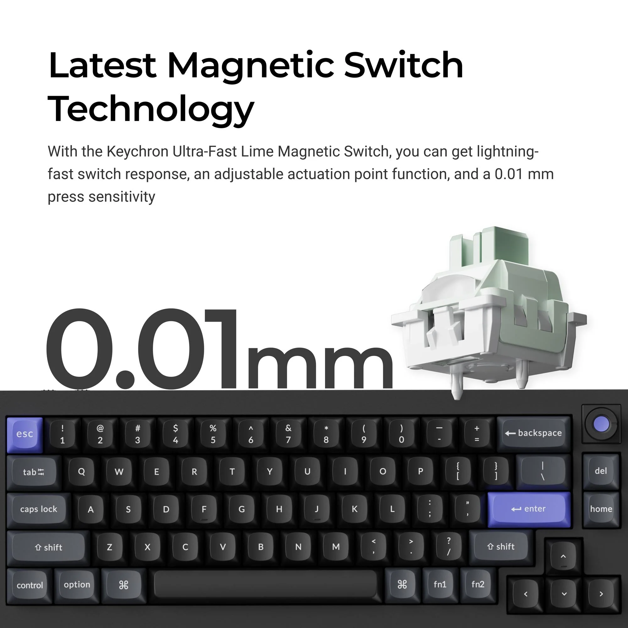 Keychron Q2 HE 8K Magnetic Switch Keyboard - Image 2