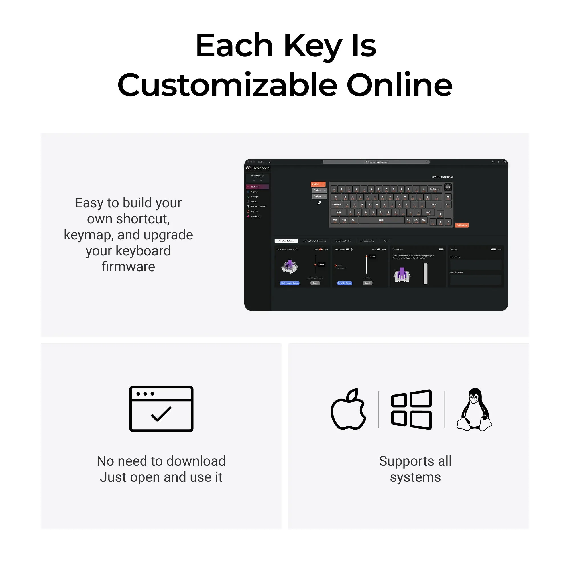 Keychron Q2 HE QMK Wireless Custom Keyboard - Image 6