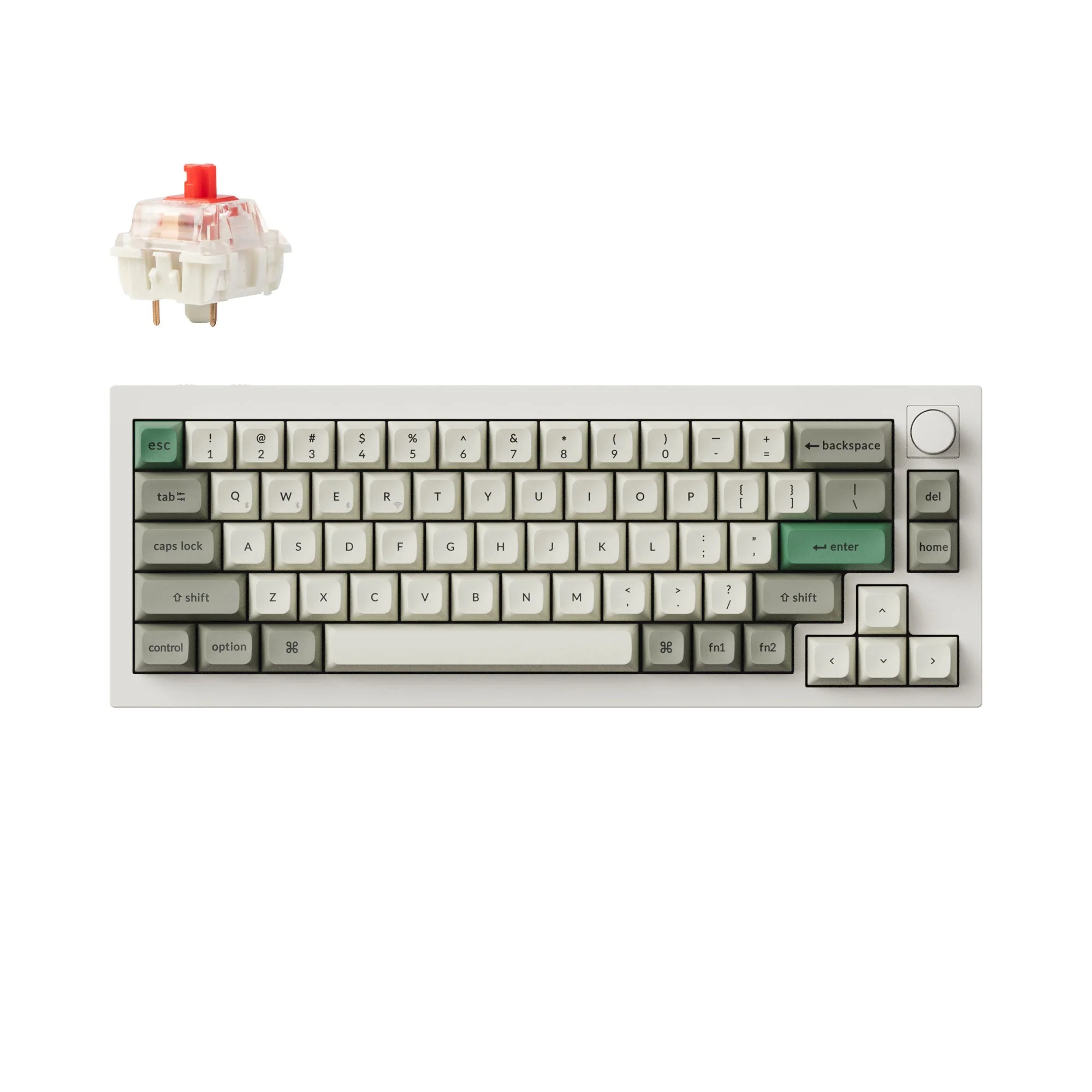 Keychron Q2 Max QMK/VIA Wireless Custom Mechanical Keyboard - Image 4