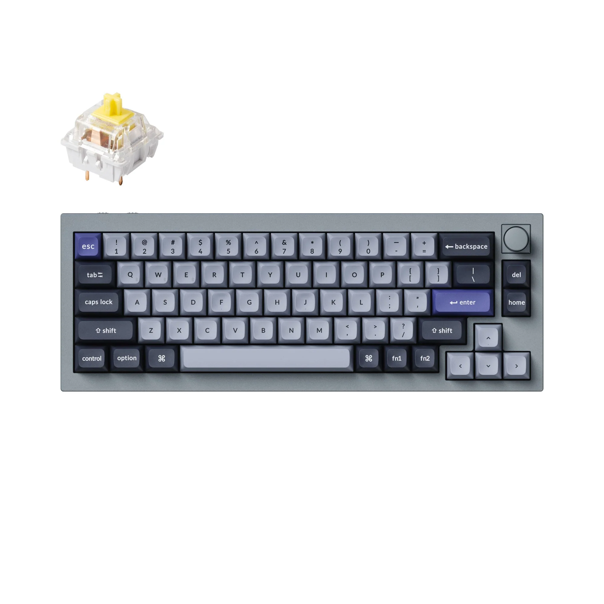 Keychron Q2 Pro QMK/VIA Wireless Custom Mechanical Keyboard - Image 6