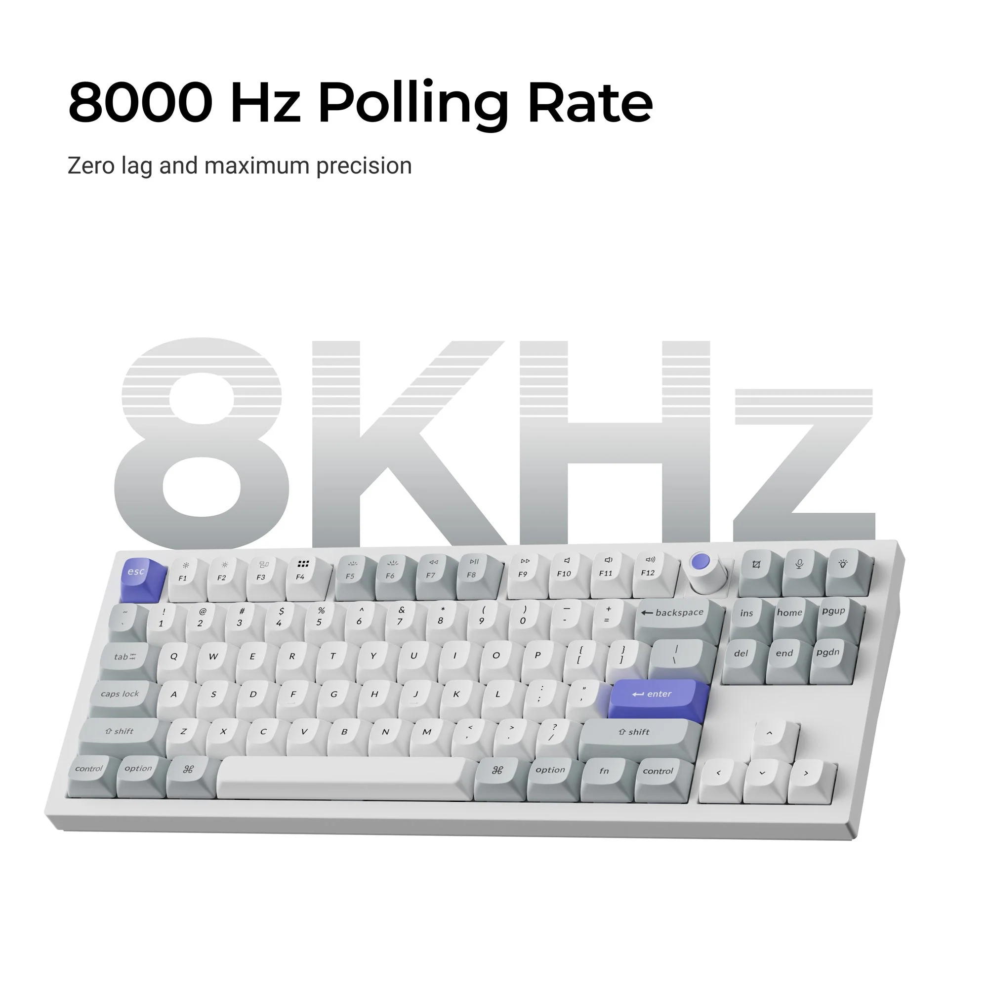 Keychron Q3 HE 8K Magnetic Switch Keyboard - Image 4