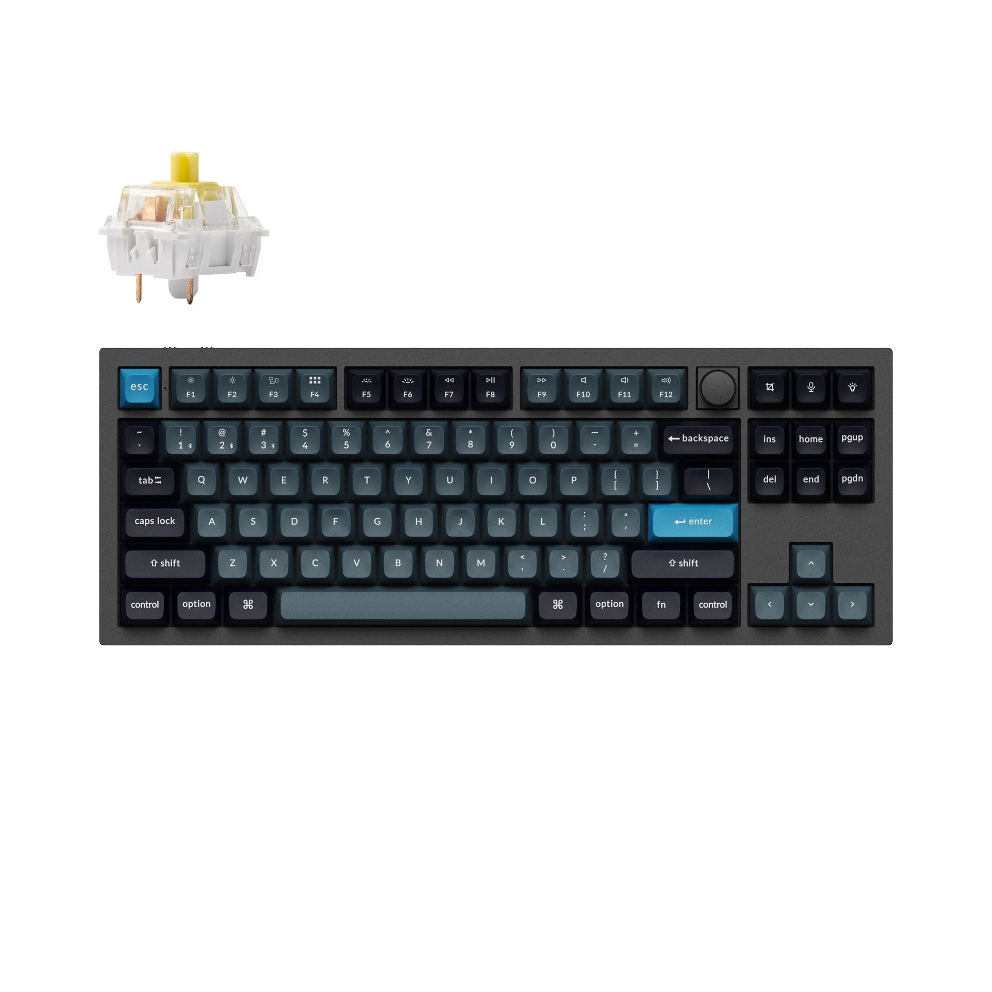 Keychron Q3 Pro QMK/VIA Wireless Custom Mechanical Keyboard - Image 3