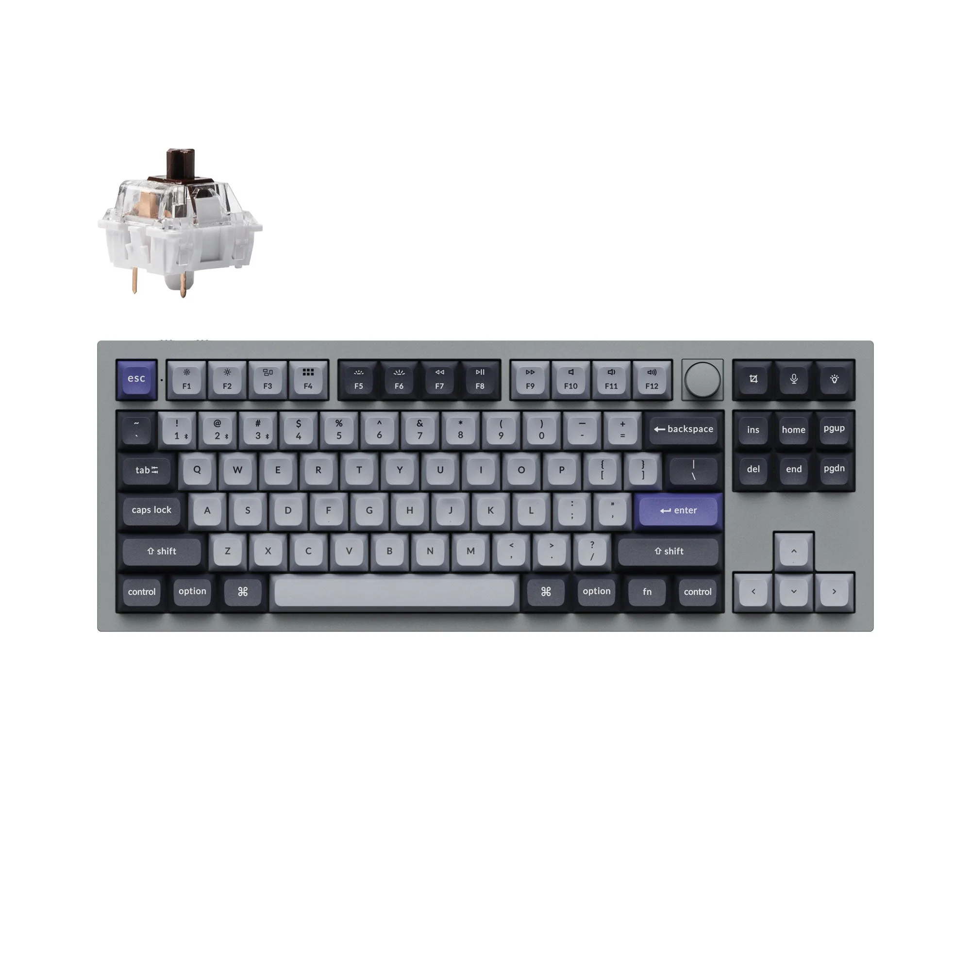 Keychron Q3 Pro QMK/VIA Wireless Custom Mechanical Keyboard - Image 5