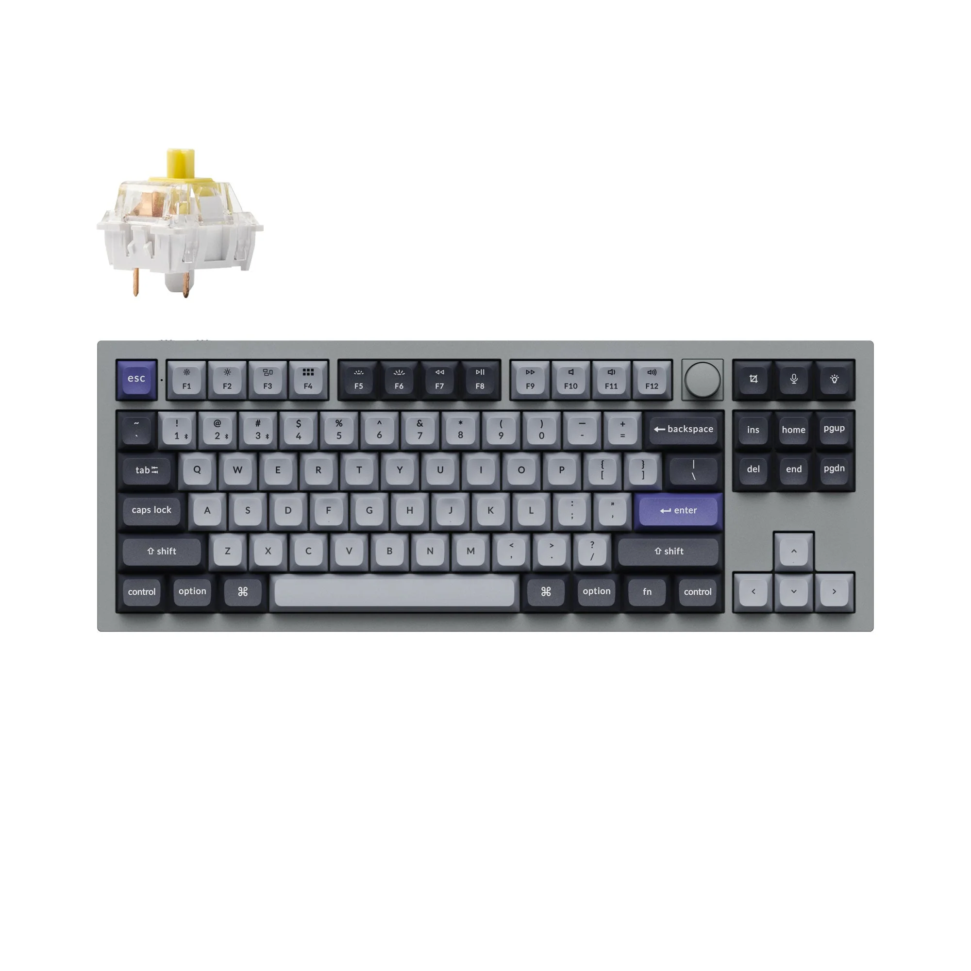 Keychron Q3 Pro QMK/VIA Wireless Custom Mechanical Keyboard - Image 6