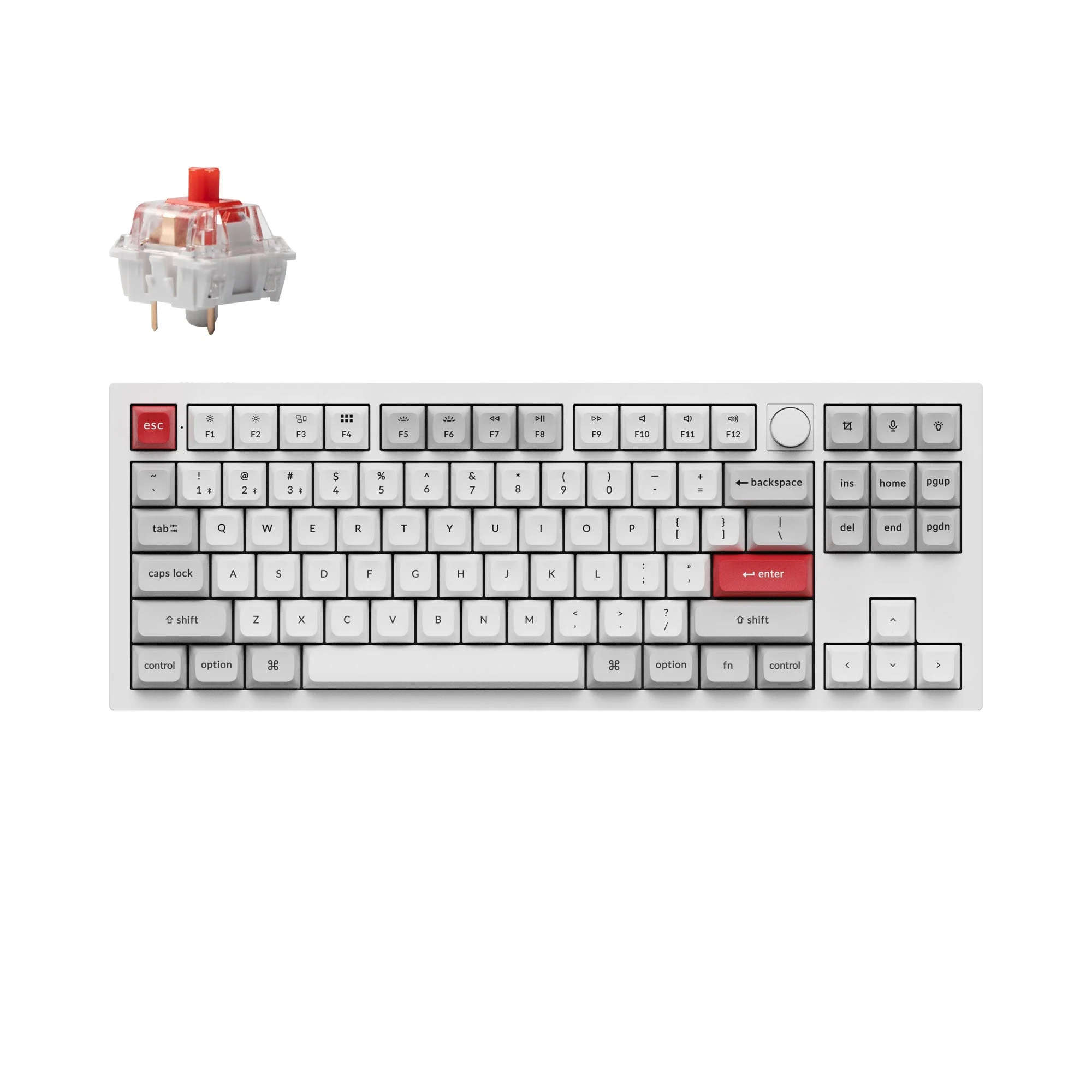 Keychron Q3 Pro QMK/VIA Wireless Custom Mechanical Keyboard - Image 7