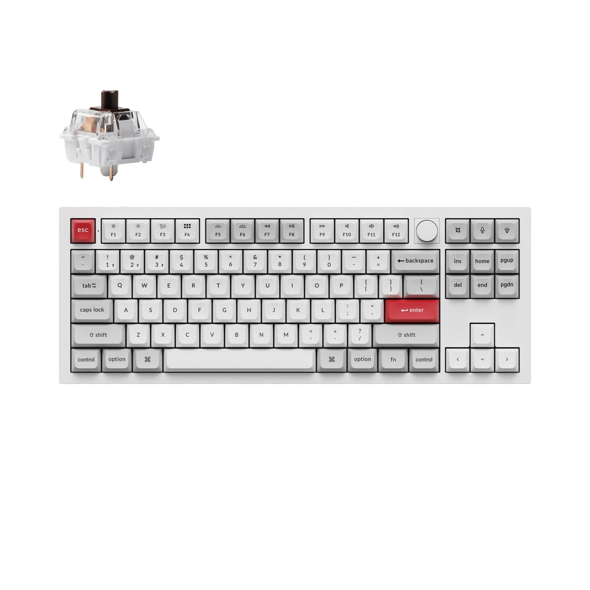 Keychron Q3 Pro QMK/VIA Wireless Custom Mechanical Keyboard - Image 8